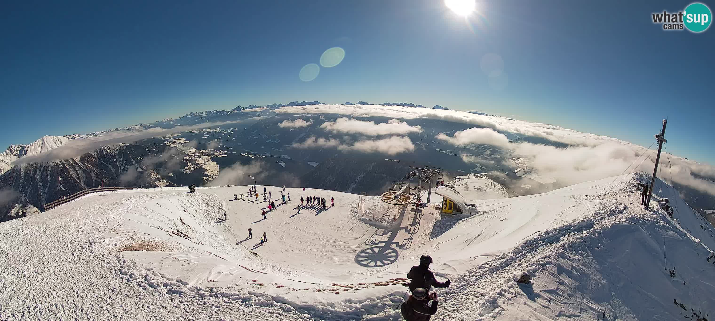 Spletna kamera Gitschlift / sedežnica Gitsch – Zgornja postaja (2.512 m)