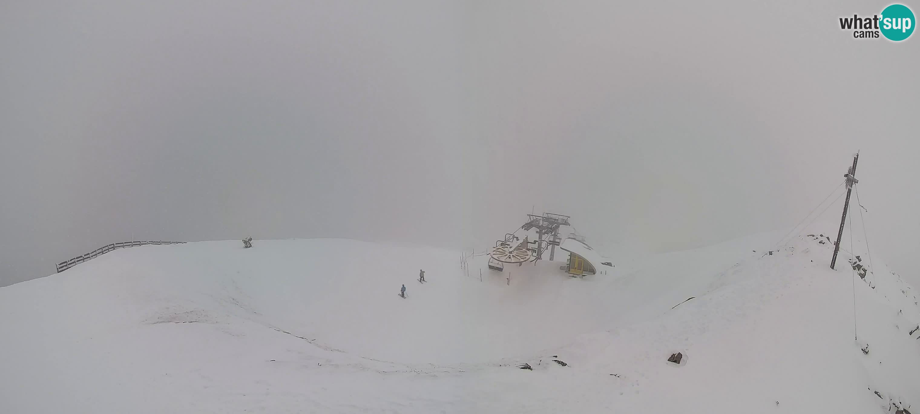 Spletna kamera Gitschlift / sedežnica Gitsch – Zgornja postaja (2.512 m)