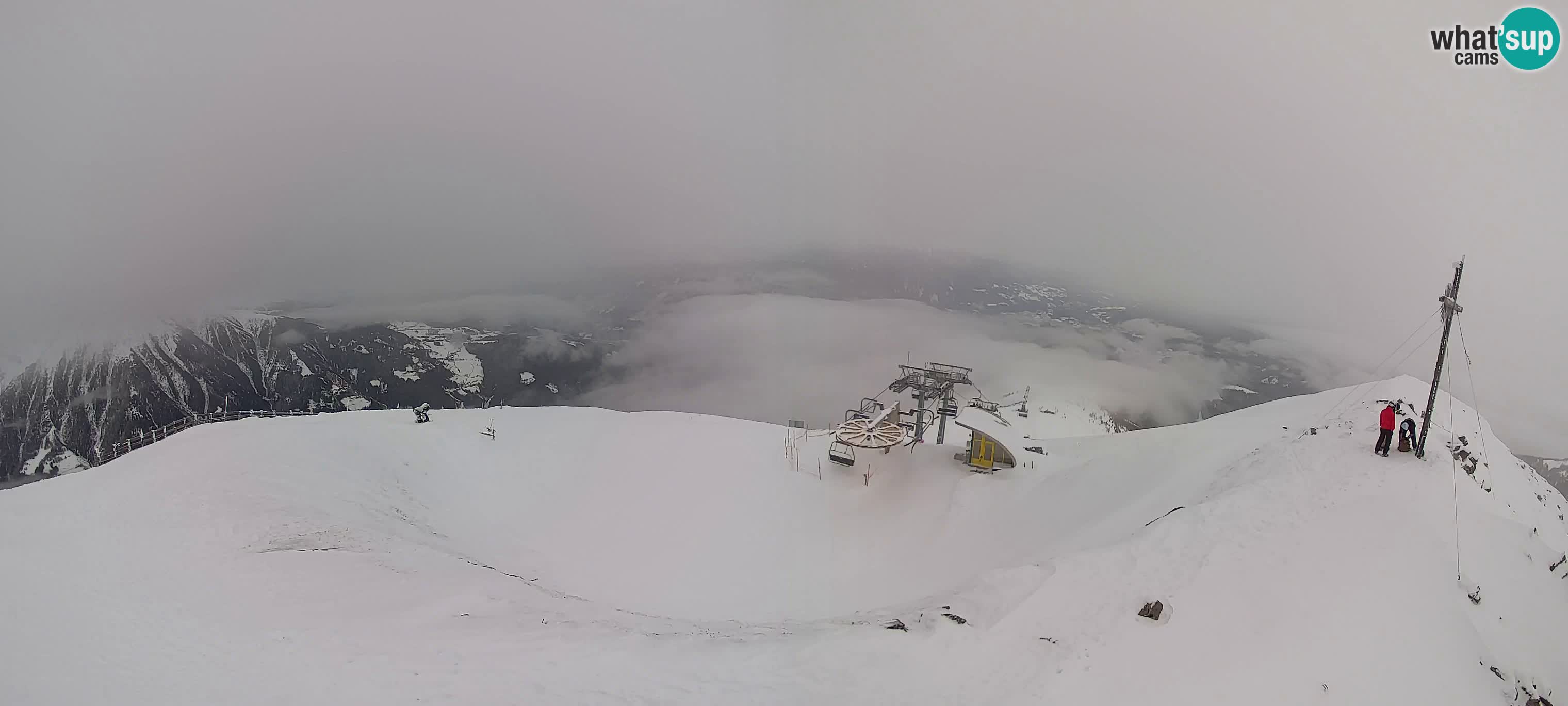 Spletna kamera Gitschlift / sedežnica Gitsch – Zgornja postaja (2.512 m)