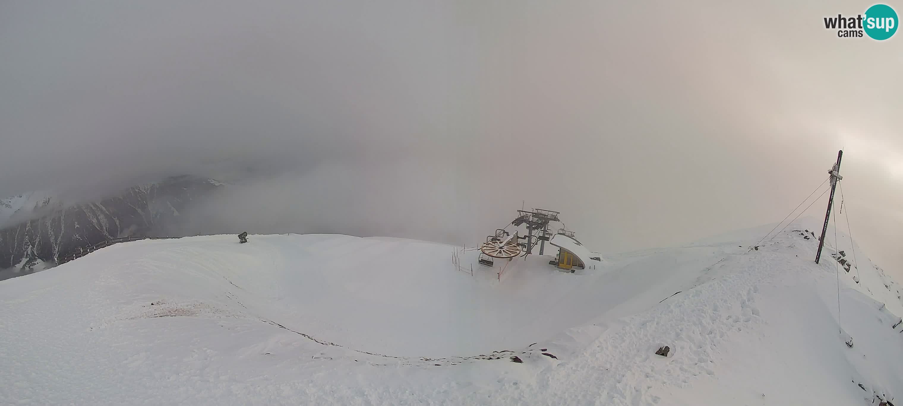 Spletna kamera Gitschlift / sedežnica Gitsch – Zgornja postaja (2.512 m)