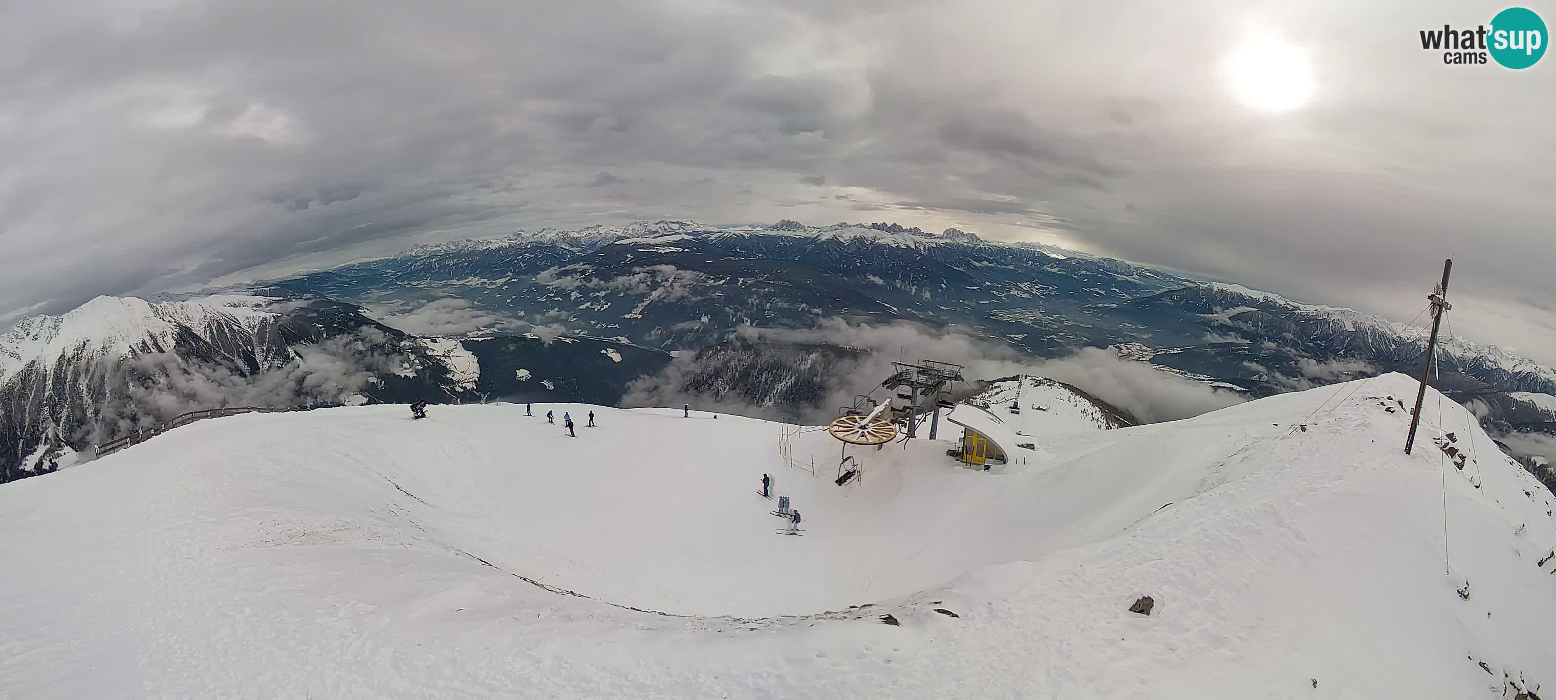 Spletna kamera Gitschlift / sedežnica Gitsch – Zgornja postaja (2.512 m)