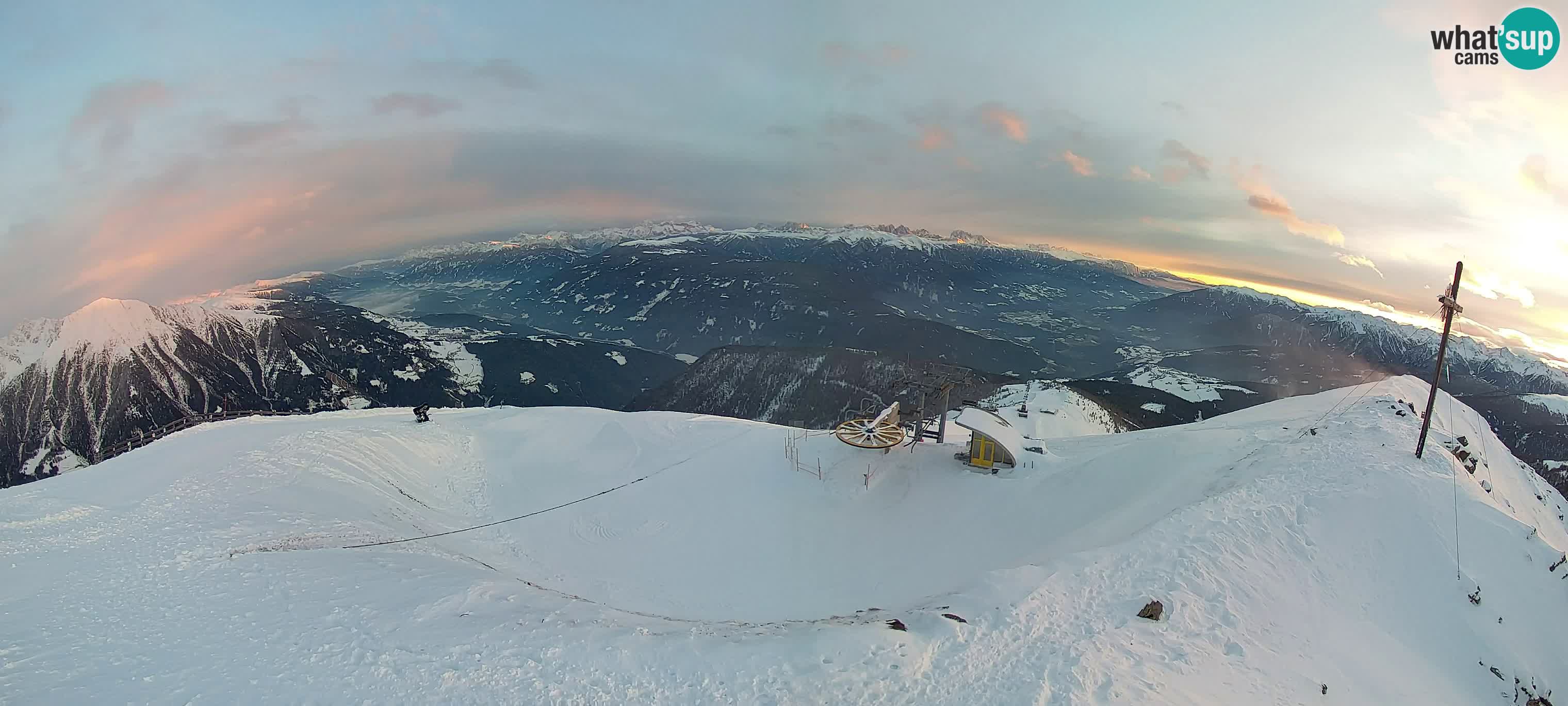 Spletna kamera Gitschlift / sedežnica Gitsch – Zgornja postaja (2.512 m)