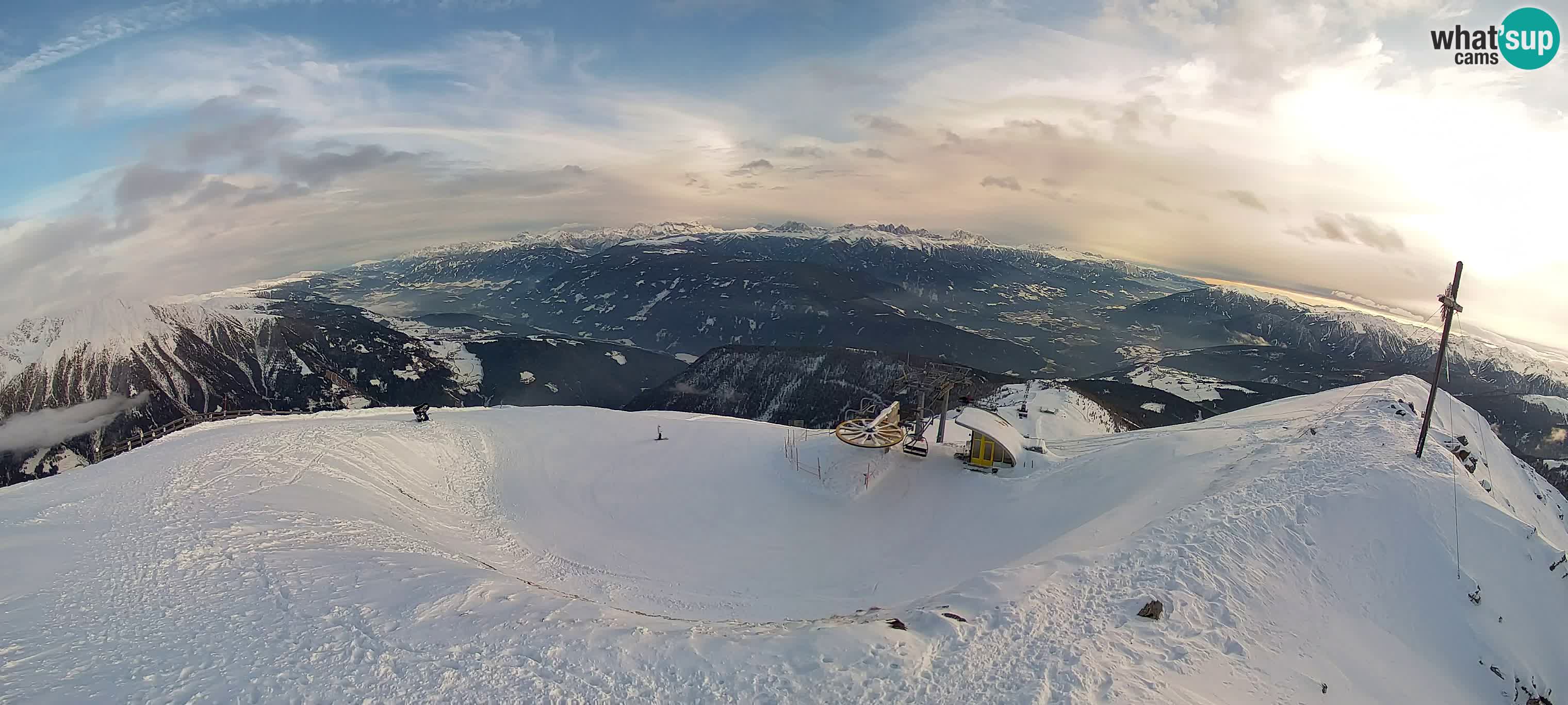 Spletna kamera Gitschlift / sedežnica Gitsch – Zgornja postaja (2.512 m)
