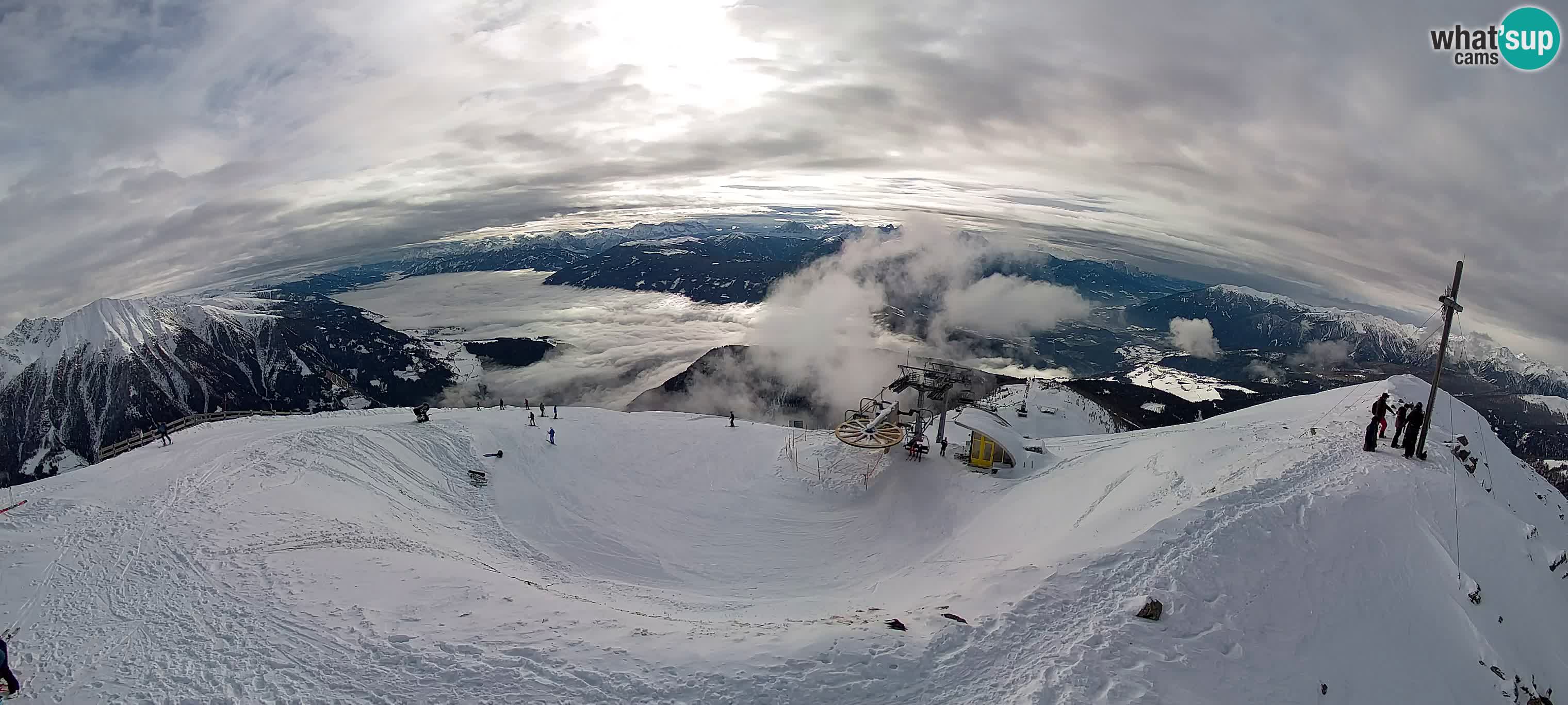 Spletna kamera Gitschlift / sedežnica Gitsch – Zgornja postaja (2.512 m)
