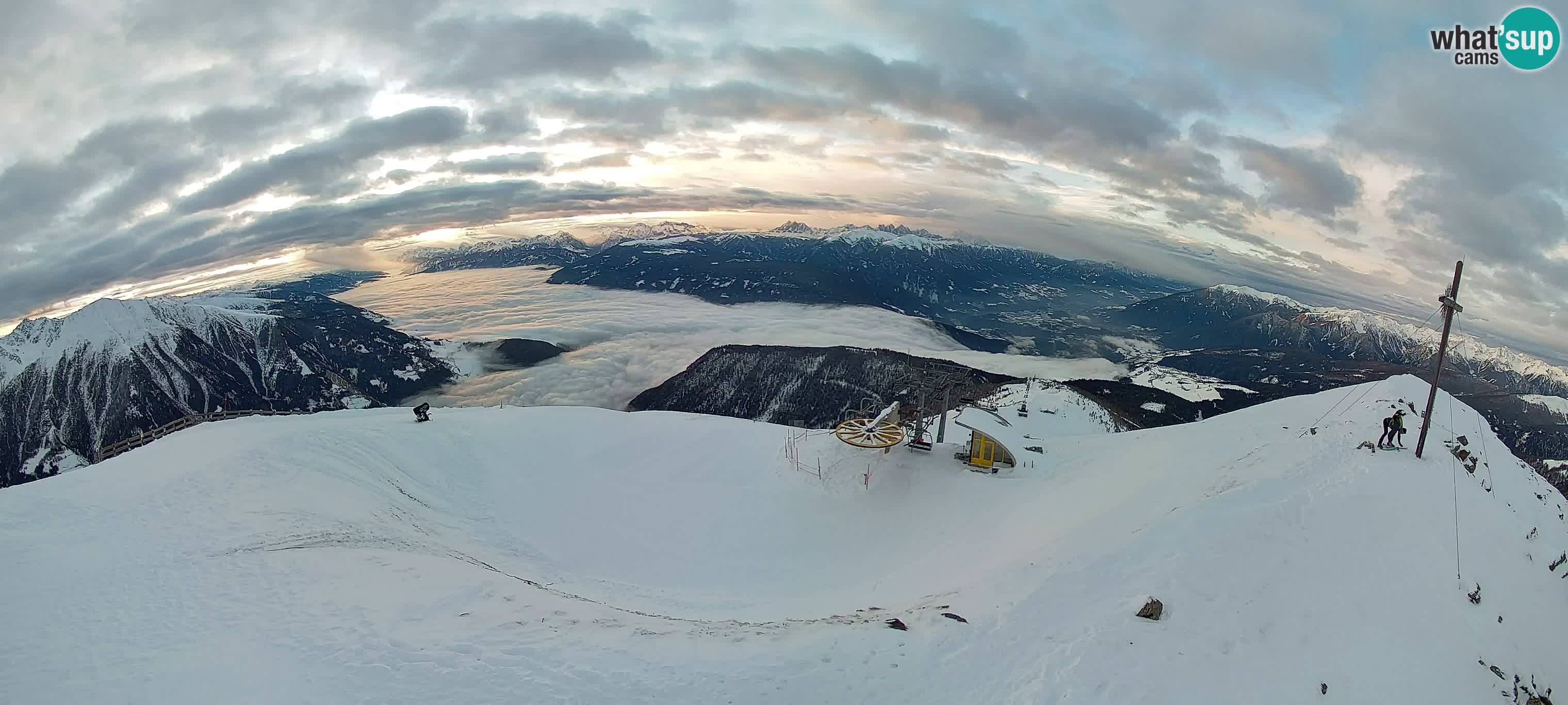 Spletna kamera Gitschlift / sedežnica Gitsch – Zgornja postaja (2.512 m)