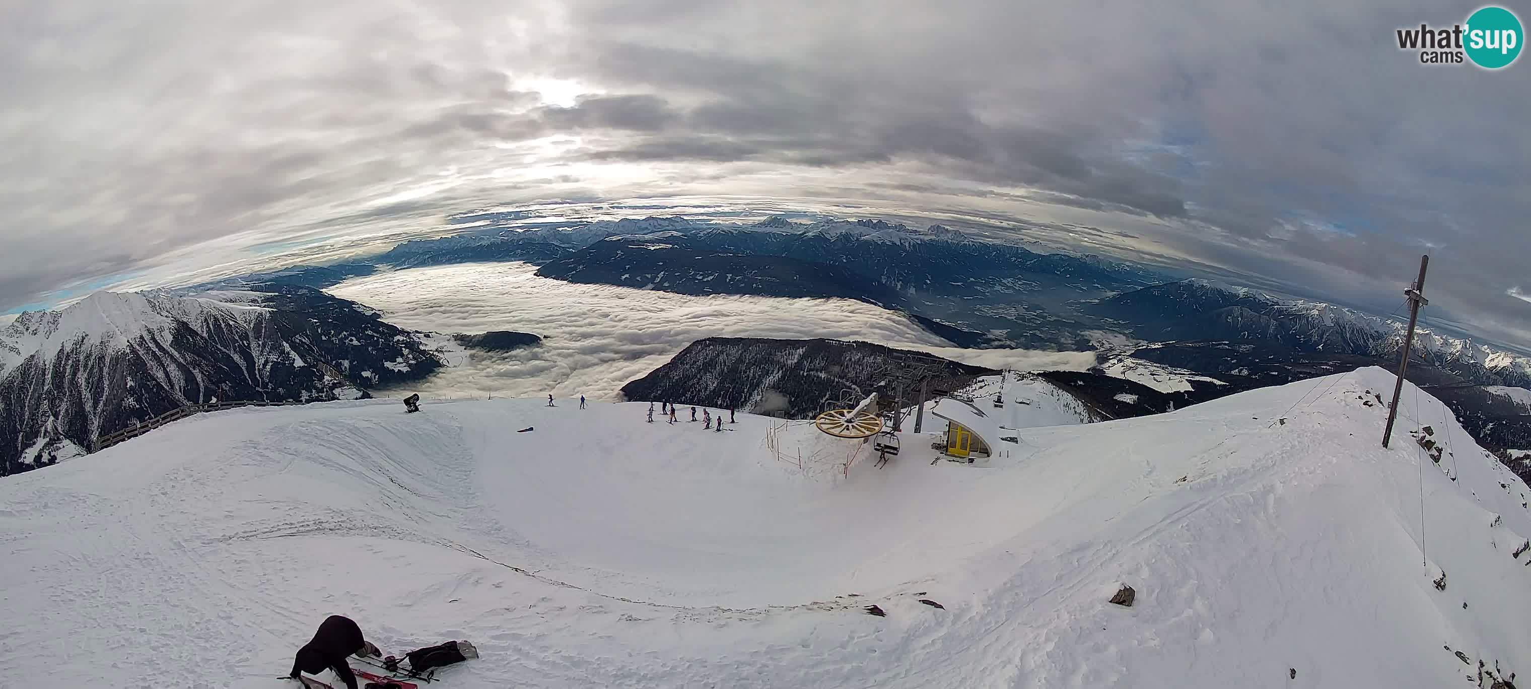 Spletna kamera Gitschlift / sedežnica Gitsch – Zgornja postaja (2.512 m)