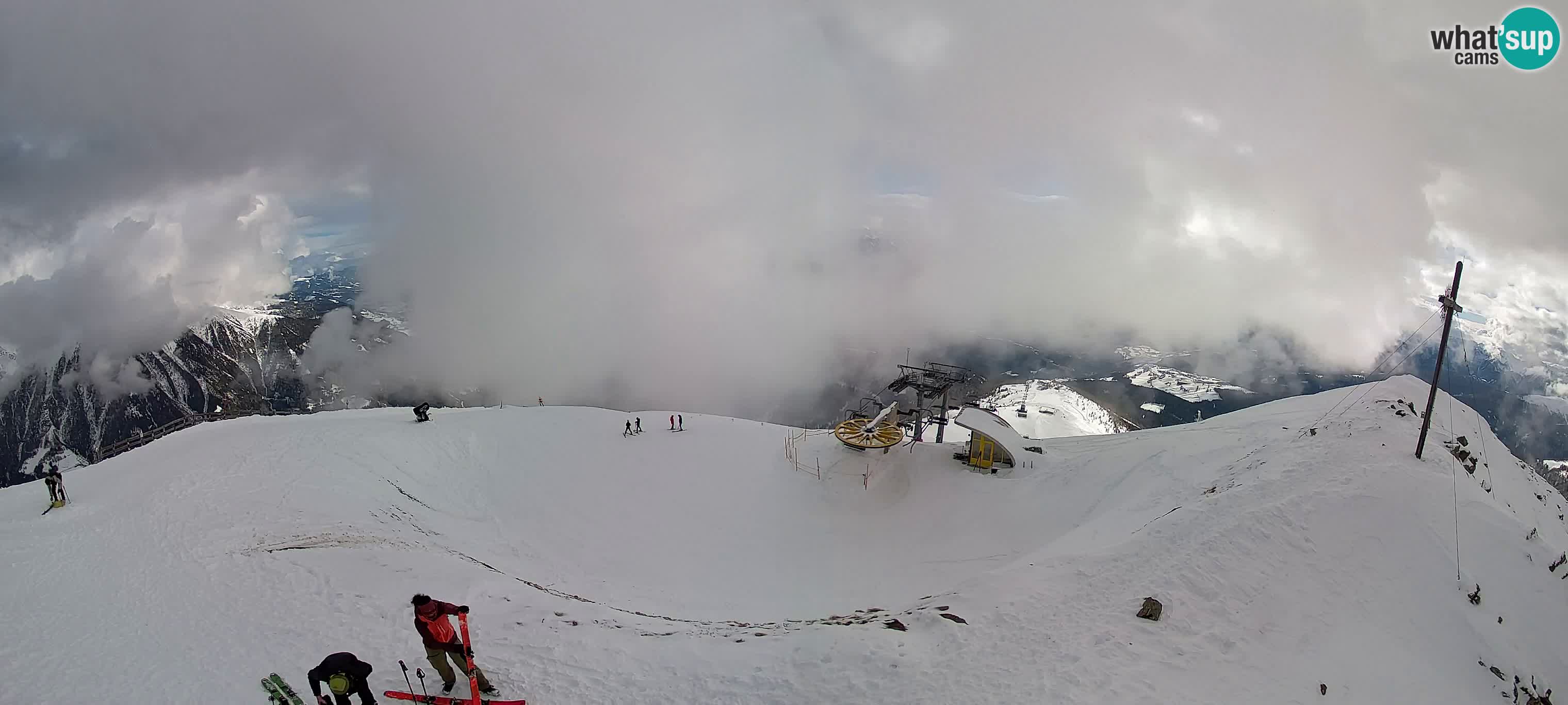 Spletna kamera Gitschlift / sedežnica Gitsch – Zgornja postaja (2.512 m)