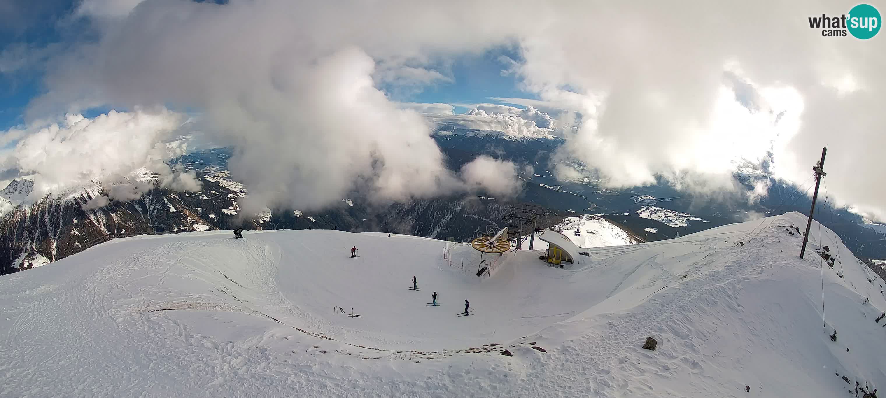 Spletna kamera Gitschlift / sedežnica Gitsch – Zgornja postaja (2.512 m)