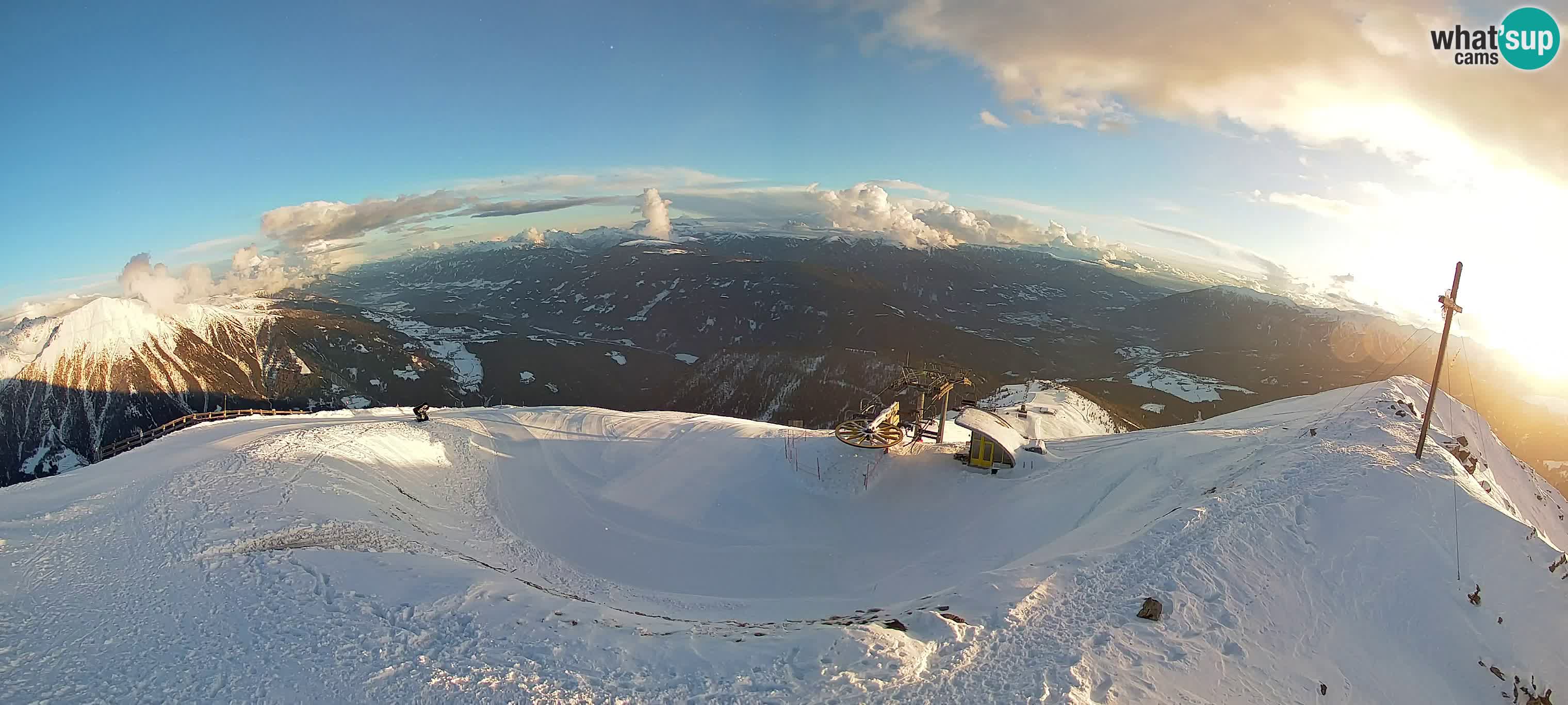 Spletna kamera Gitschlift / sedežnica Gitsch – Zgornja postaja (2.512 m)