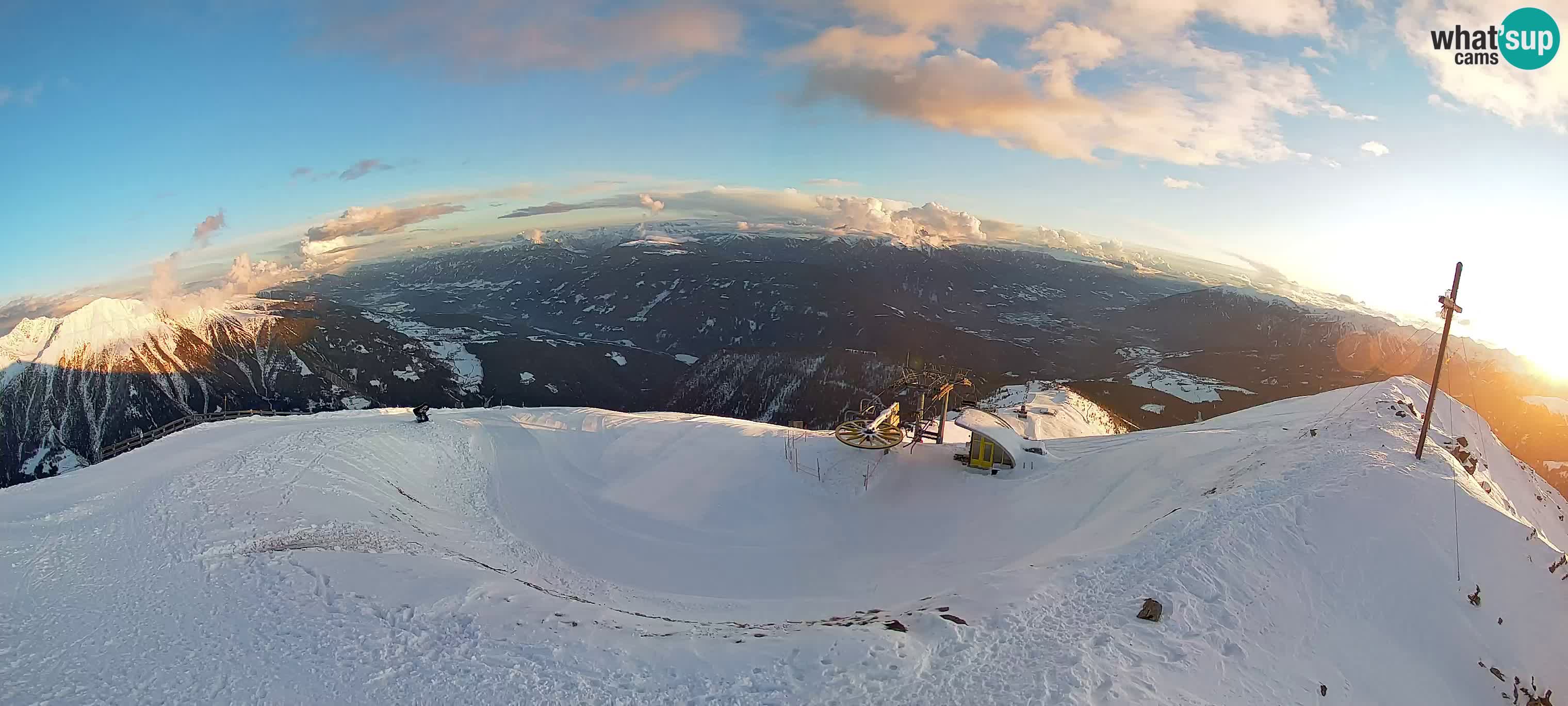 Spletna kamera Gitschlift / sedežnica Gitsch – Zgornja postaja (2.512 m)