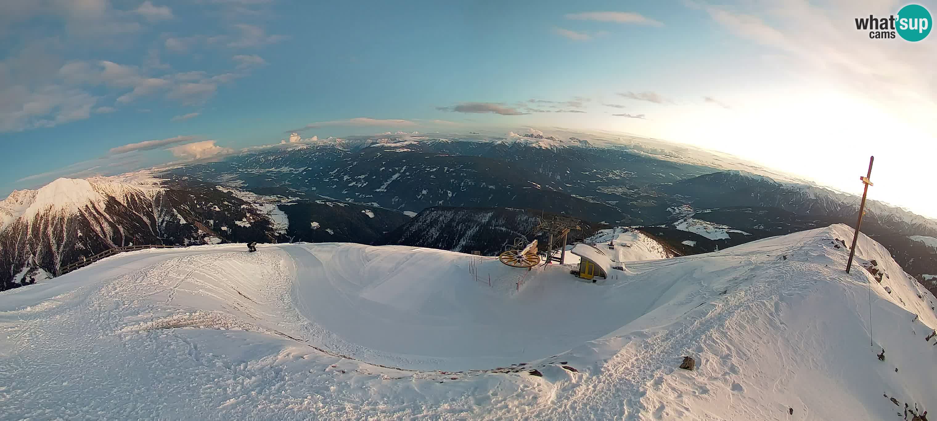 Spletna kamera Gitschlift / sedežnica Gitsch – Zgornja postaja (2.512 m)