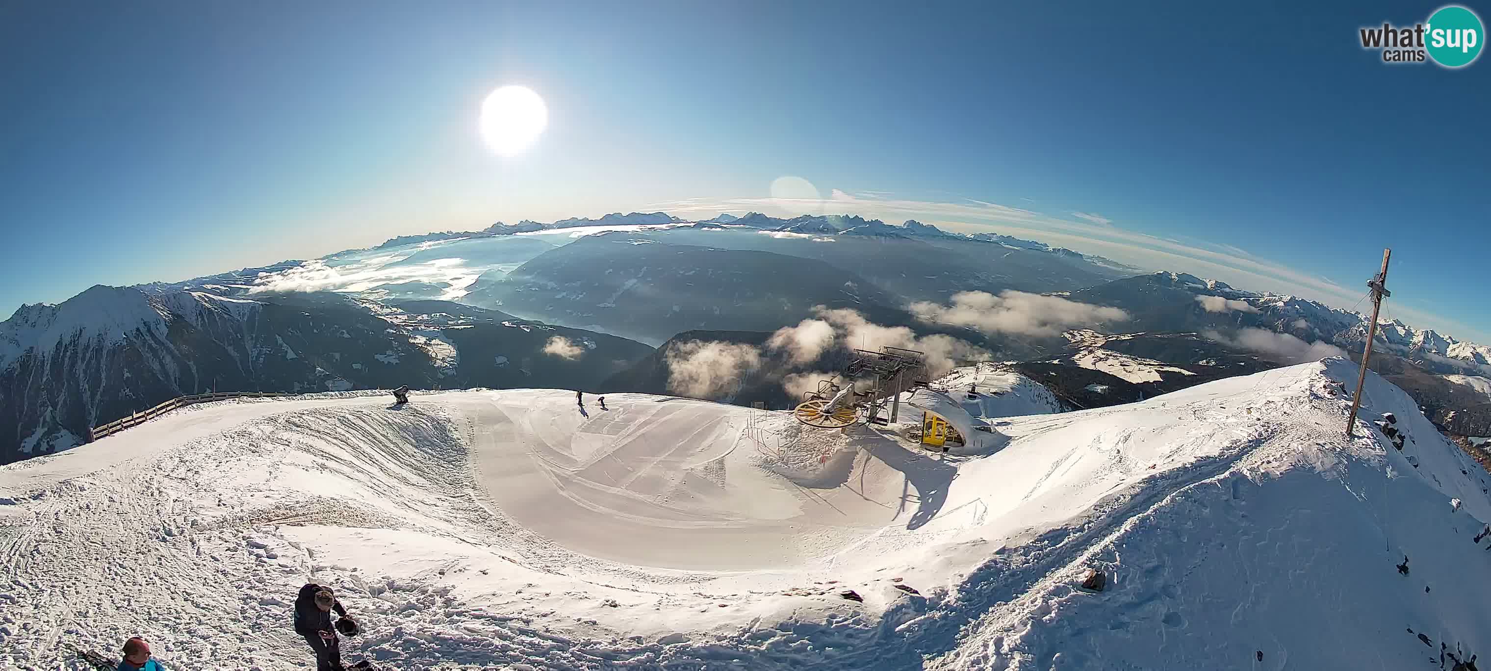 Spletna kamera Gitschlift / sedežnica Gitsch – Zgornja postaja (2.512 m)