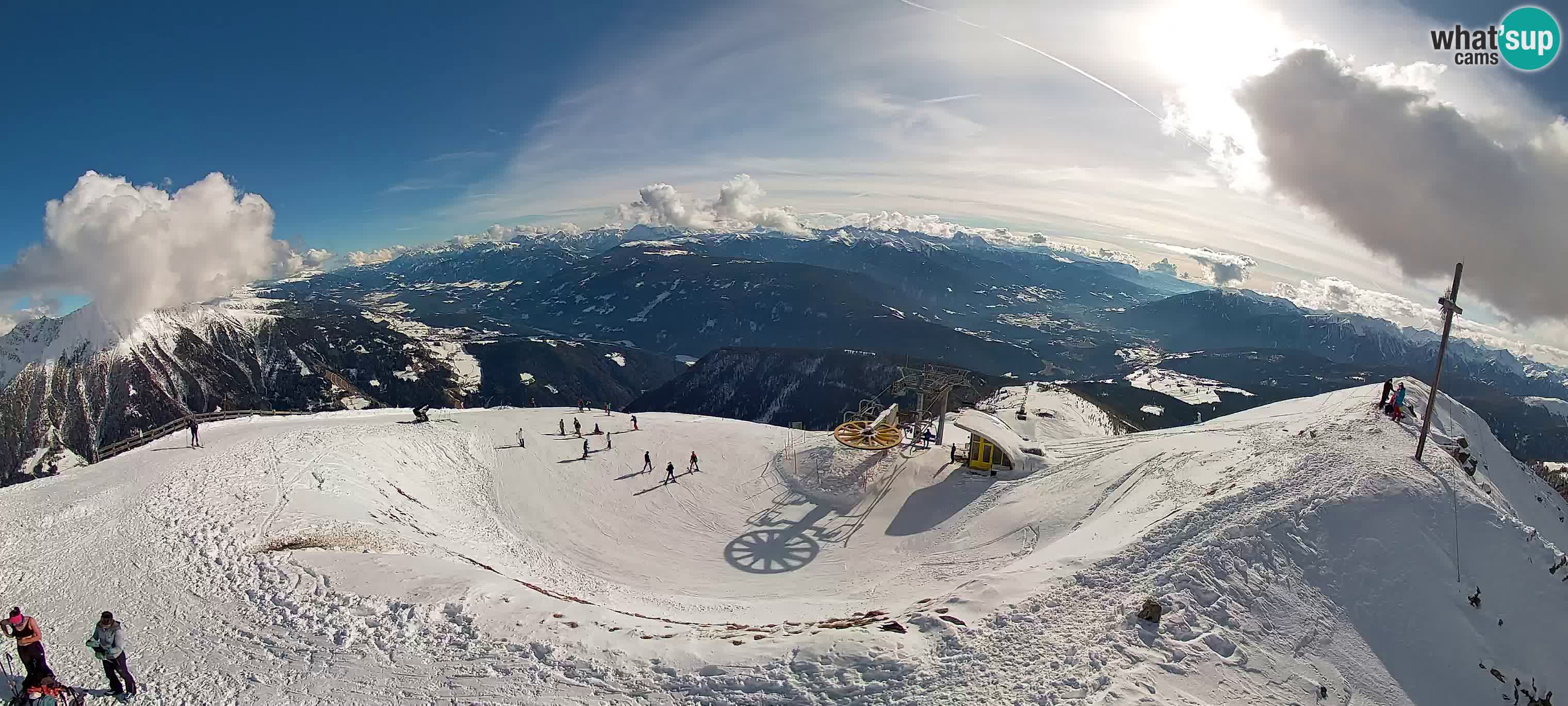 Spletna kamera Gitschlift / sedežnica Gitsch – Zgornja postaja (2.512 m)