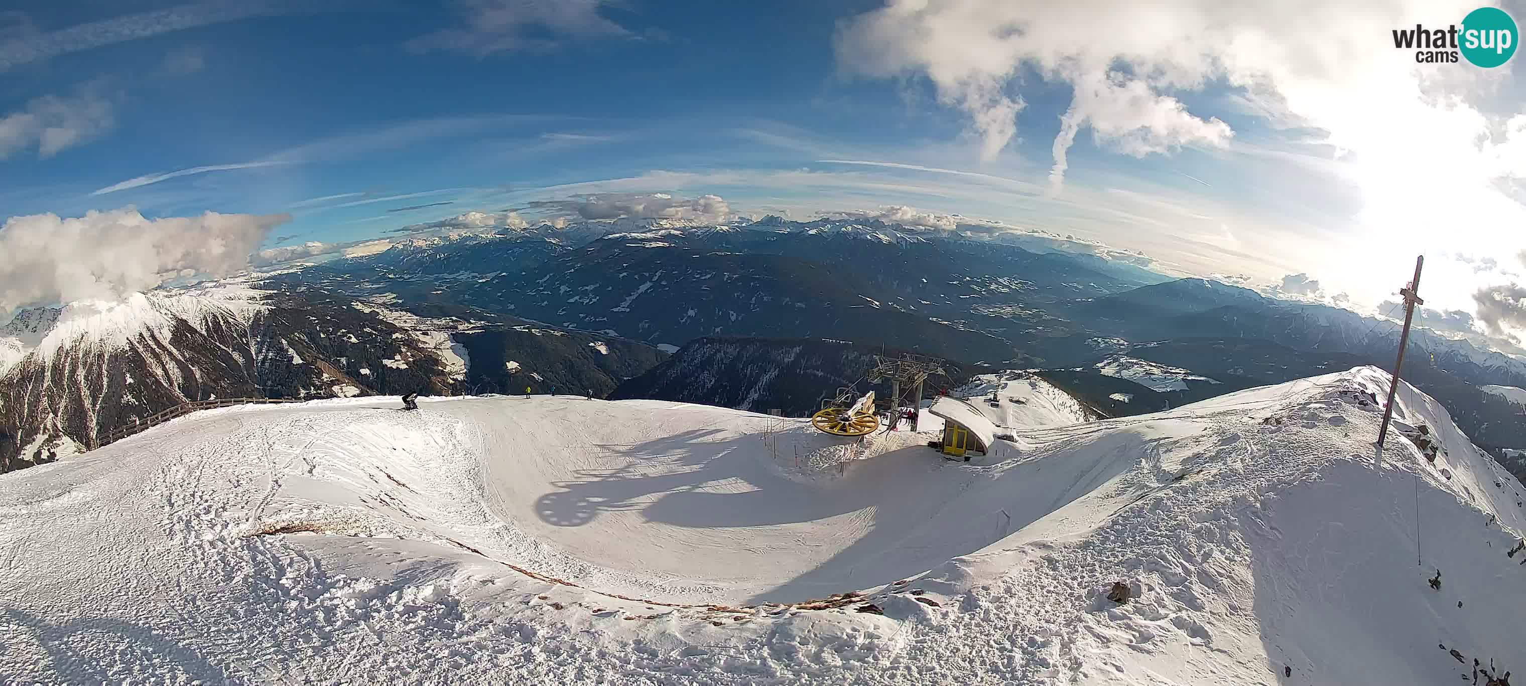 Spletna kamera Gitschlift / sedežnica Gitsch – Zgornja postaja (2.512 m)