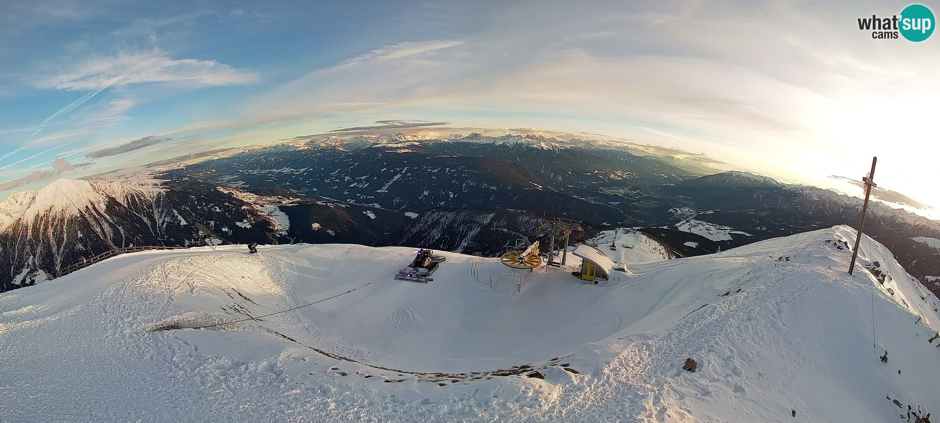 Spletna kamera Gitschlift / sedežnica Gitsch – Zgornja postaja (2.512 m)