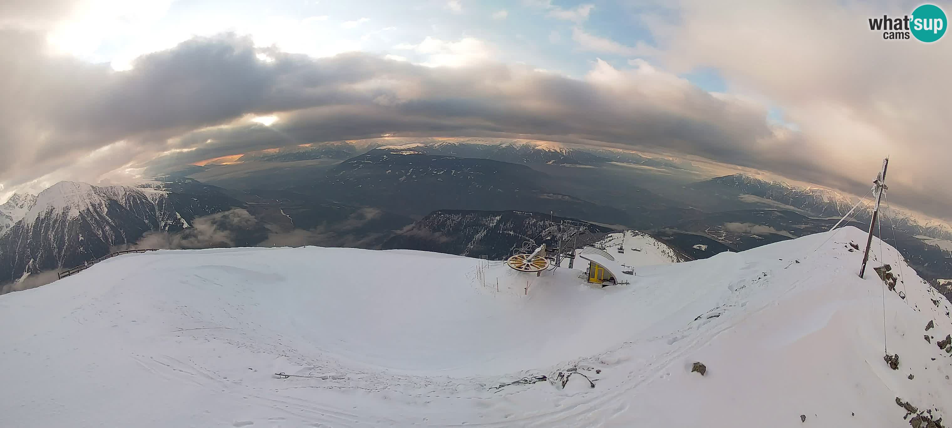 Spletna kamera Gitschlift / sedežnica Gitsch – Zgornja postaja (2.512 m)