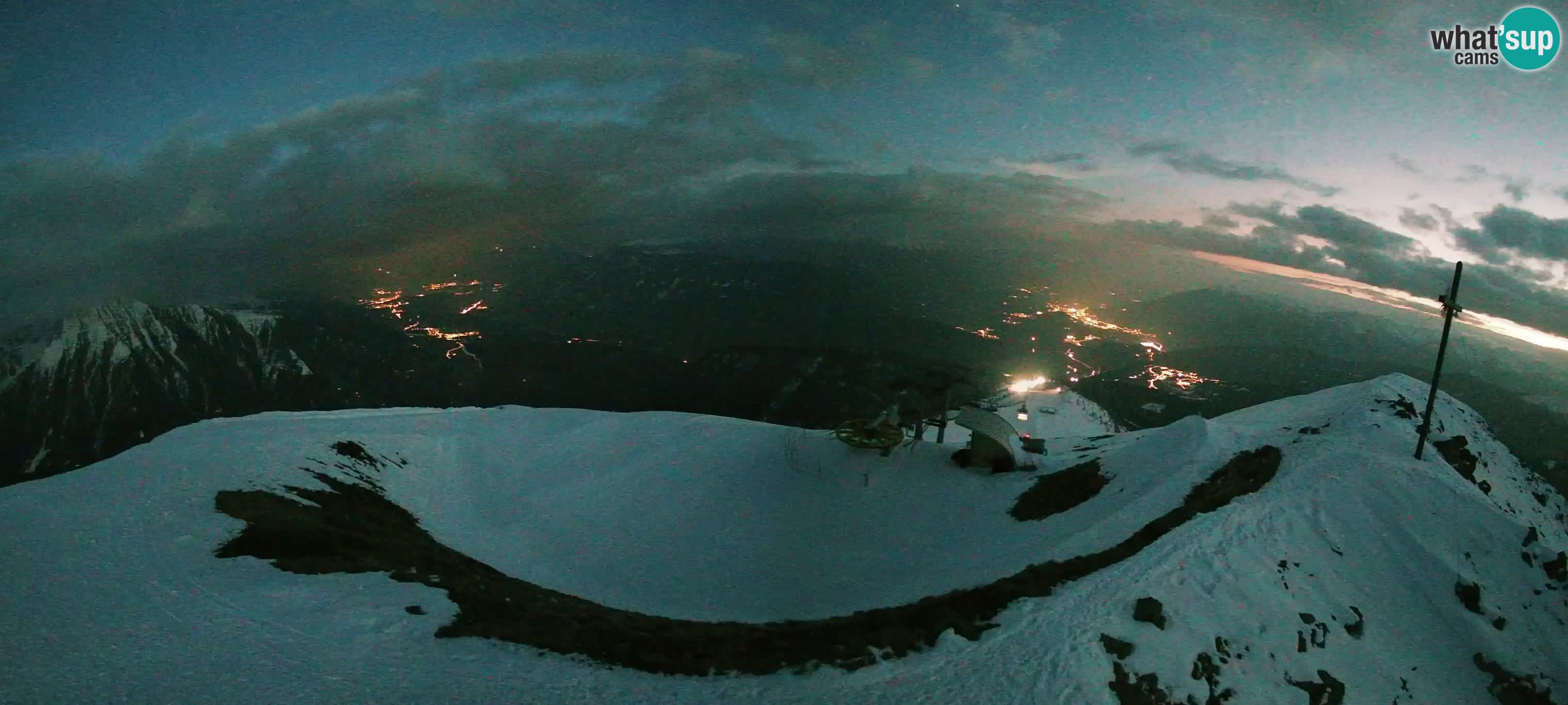 Spletna kamera Gitschlift / sedežnica Gitsch – Zgornja postaja (2.512 m)
