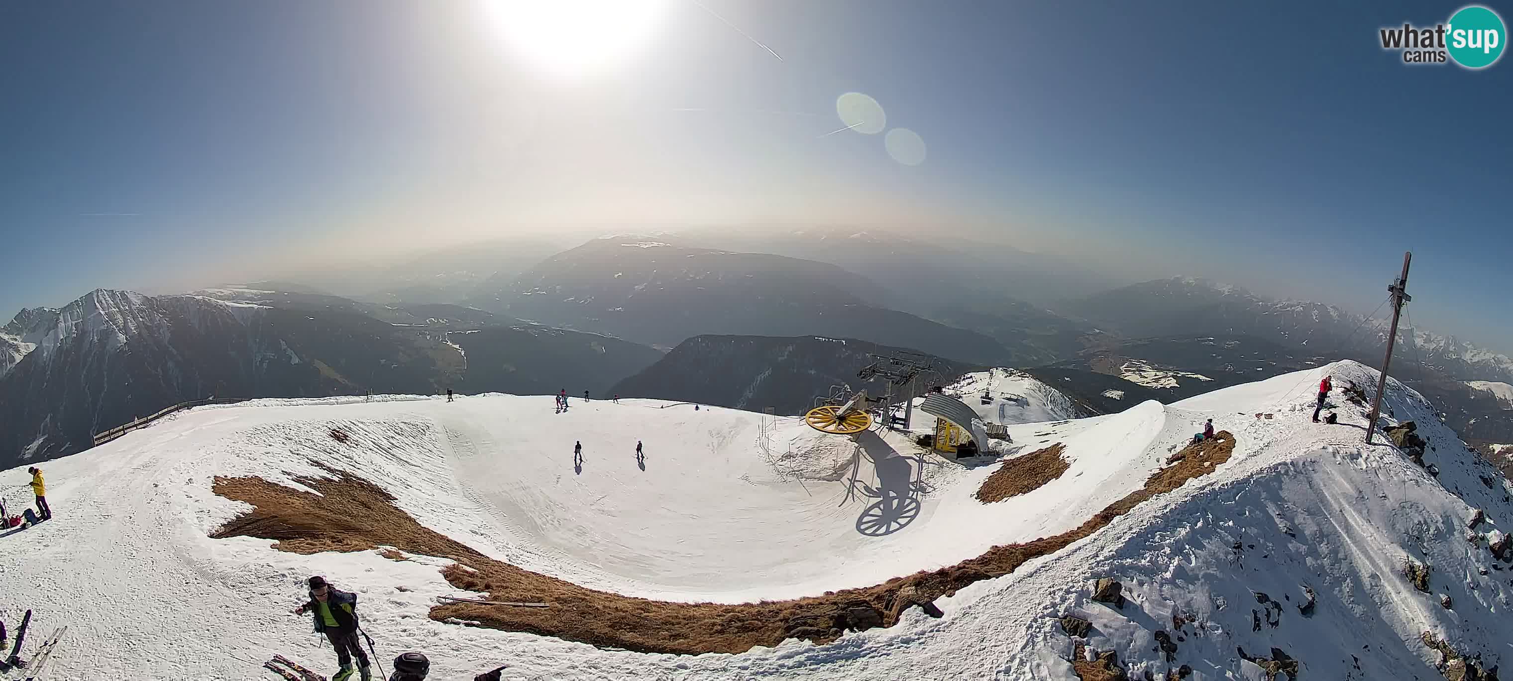 Spletna kamera Gitschlift / sedežnica Gitsch – Zgornja postaja (2.512 m)