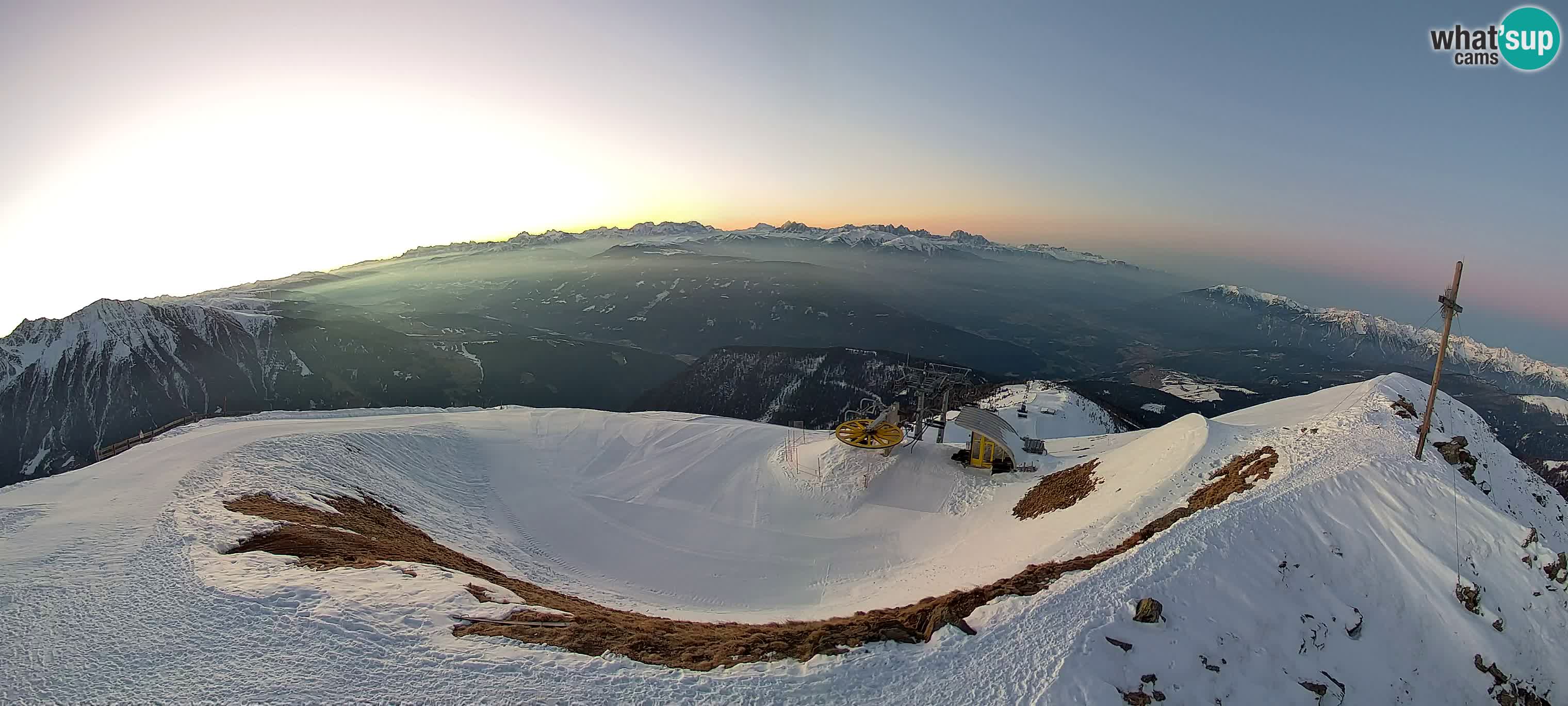 Spletna kamera Gitschlift / sedežnica Gitsch – Zgornja postaja (2.512 m)