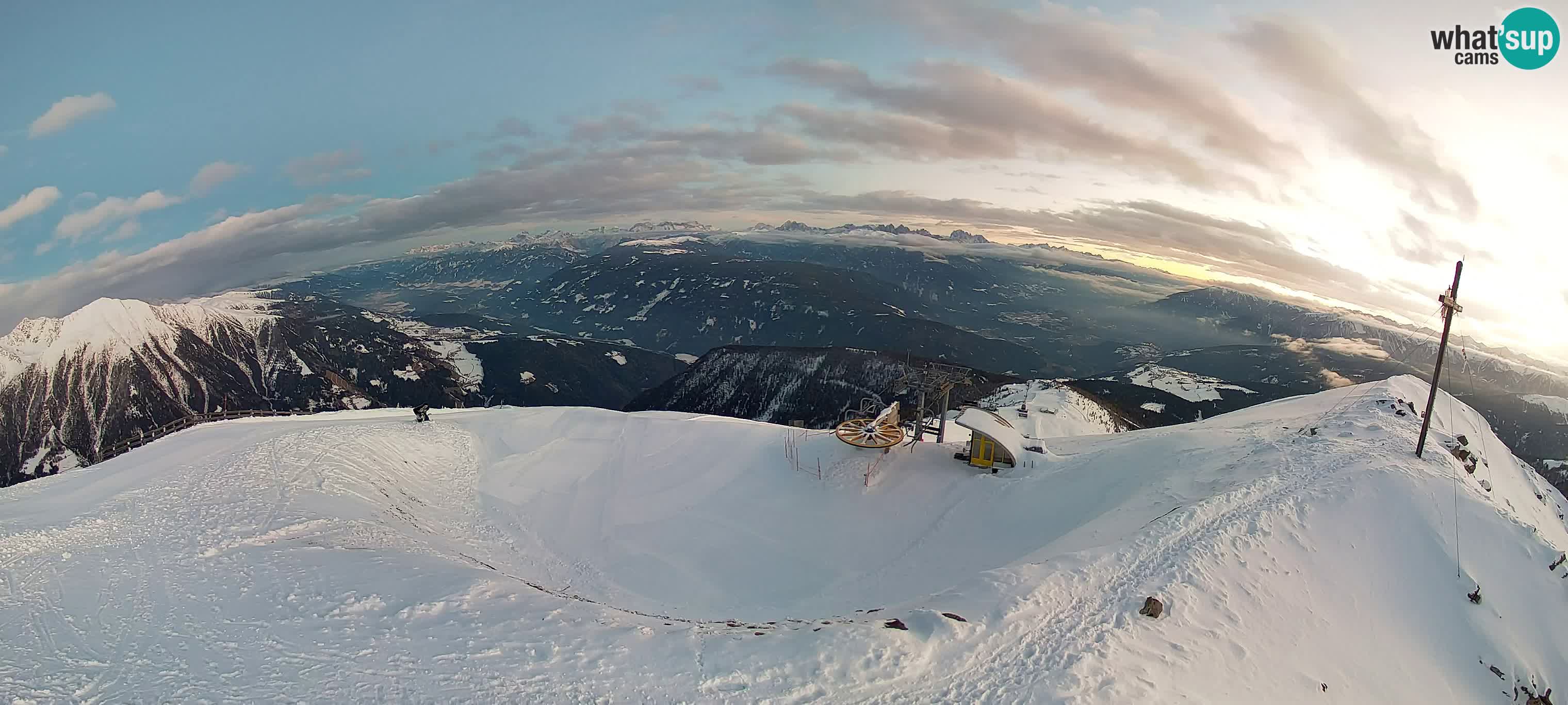 Spletna kamera Gitschlift / sedežnica Gitsch – Zgornja postaja (2.512 m)