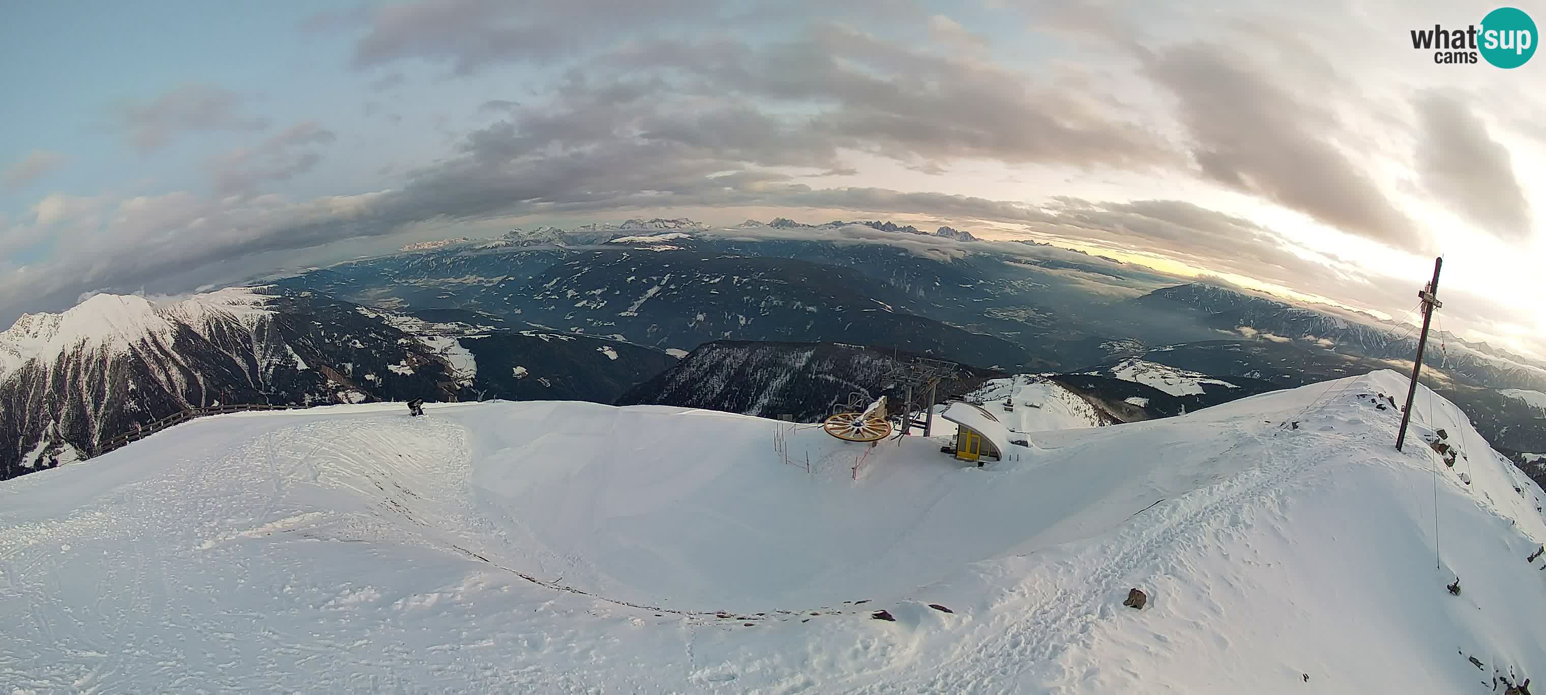 Spletna kamera Gitschlift / sedežnica Gitsch – Zgornja postaja (2.512 m)