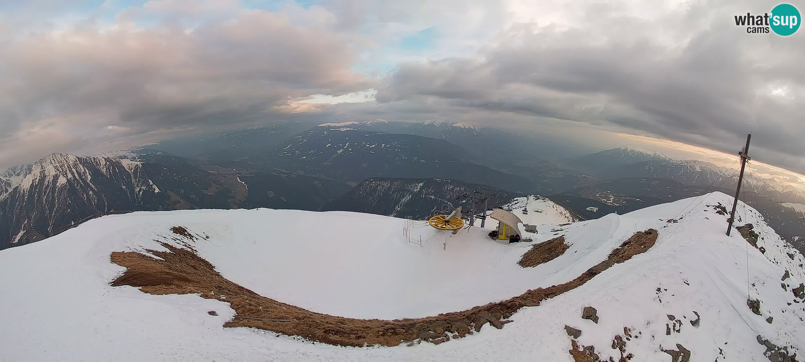 Spletna kamera Gitschlift / sedežnica Gitsch – Zgornja postaja (2.512 m)
