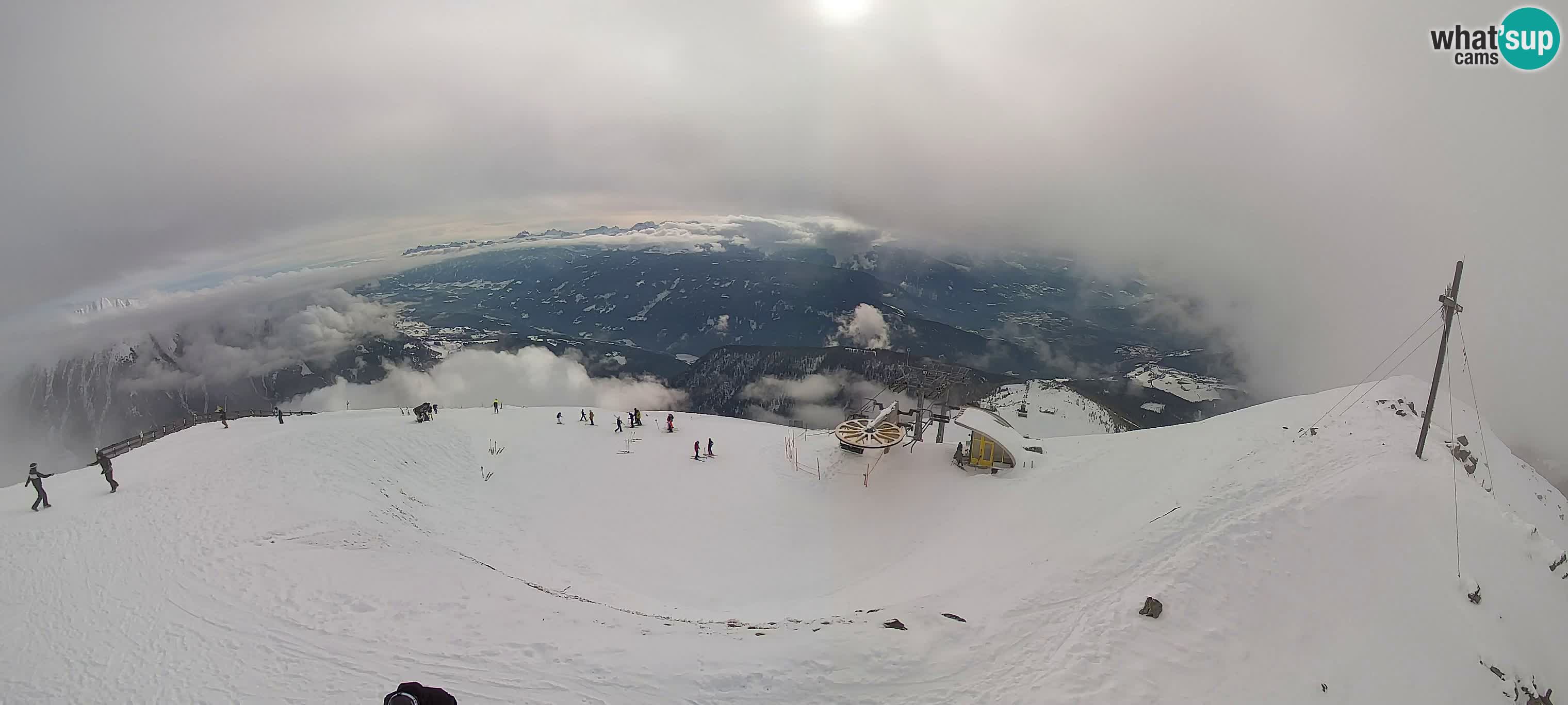 Spletna kamera Gitschlift / sedežnica Gitsch – Zgornja postaja (2.512 m)