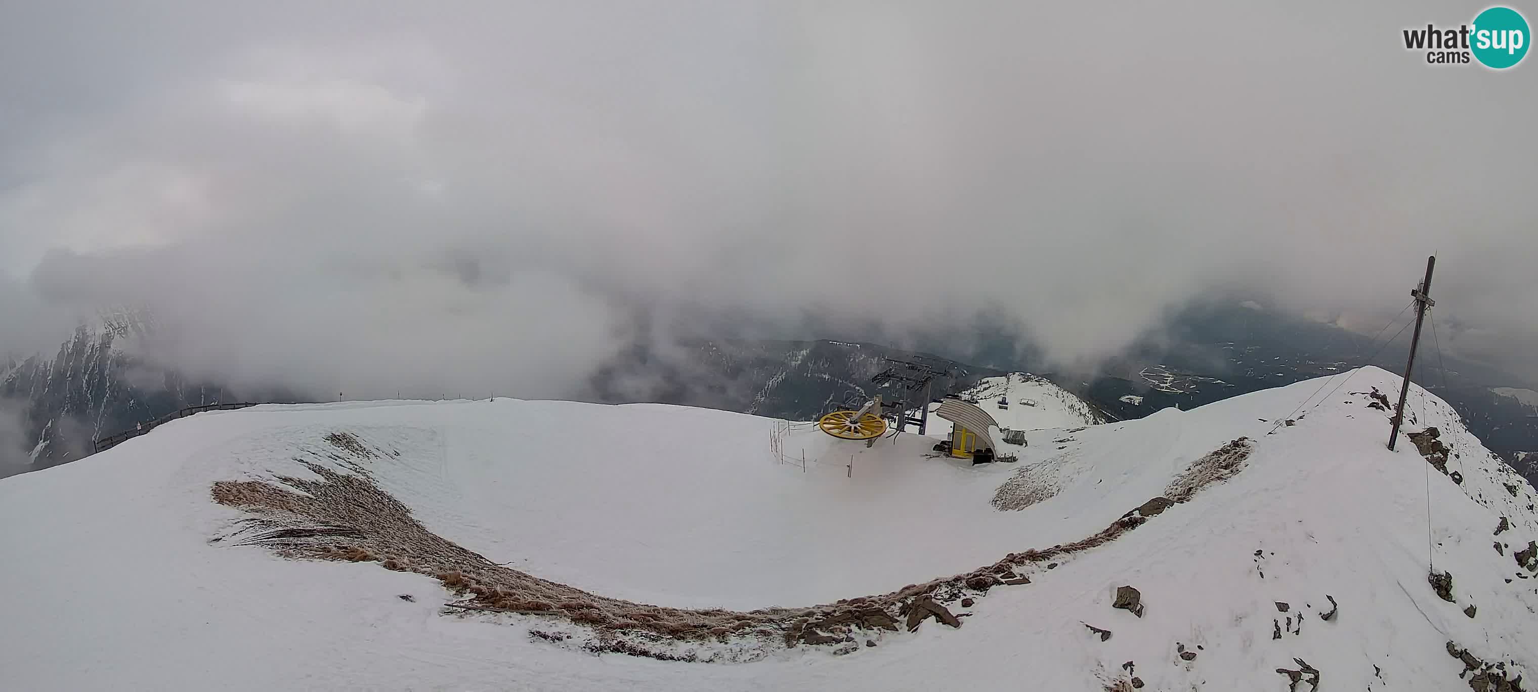 Spletna kamera Gitschlift / sedežnica Gitsch – Zgornja postaja (2.512 m)
