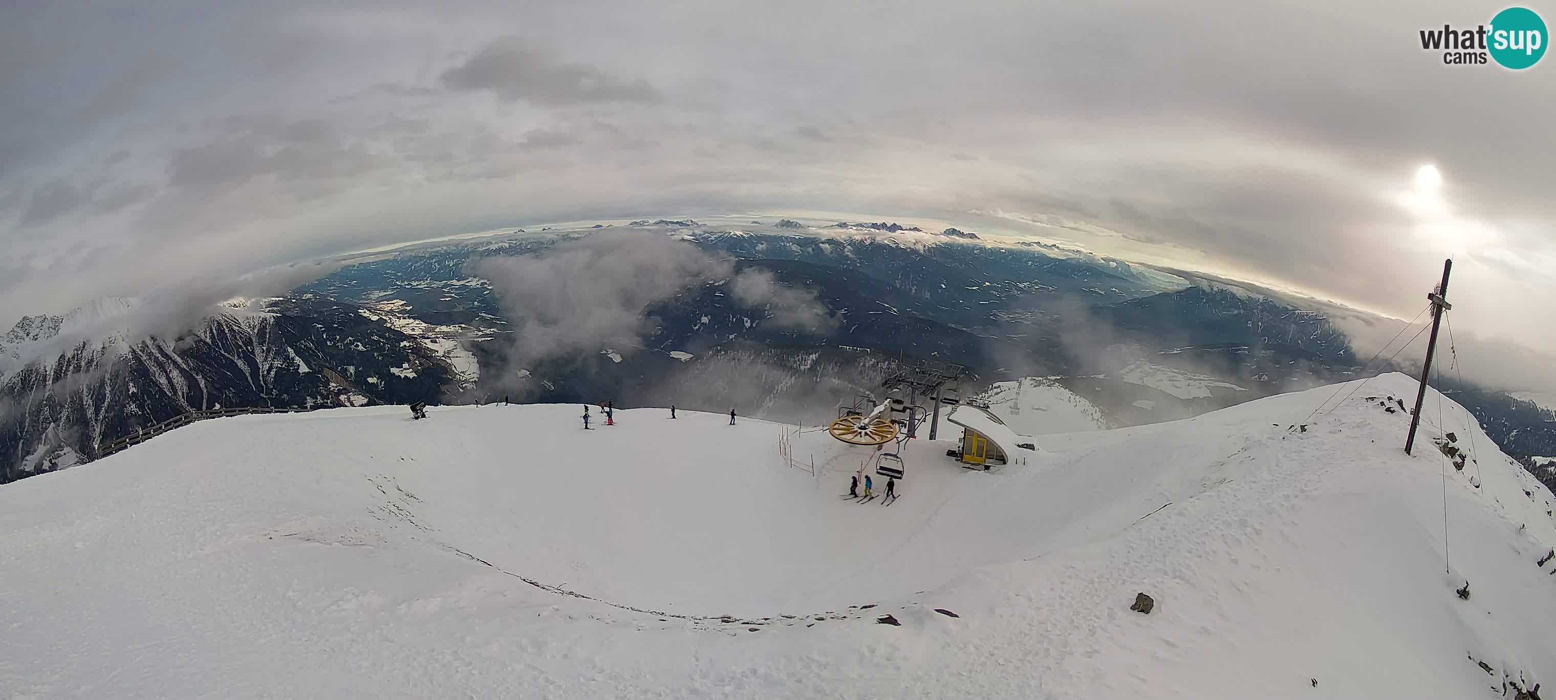 Spletna kamera Gitschlift / sedežnica Gitsch – Zgornja postaja (2.512 m)