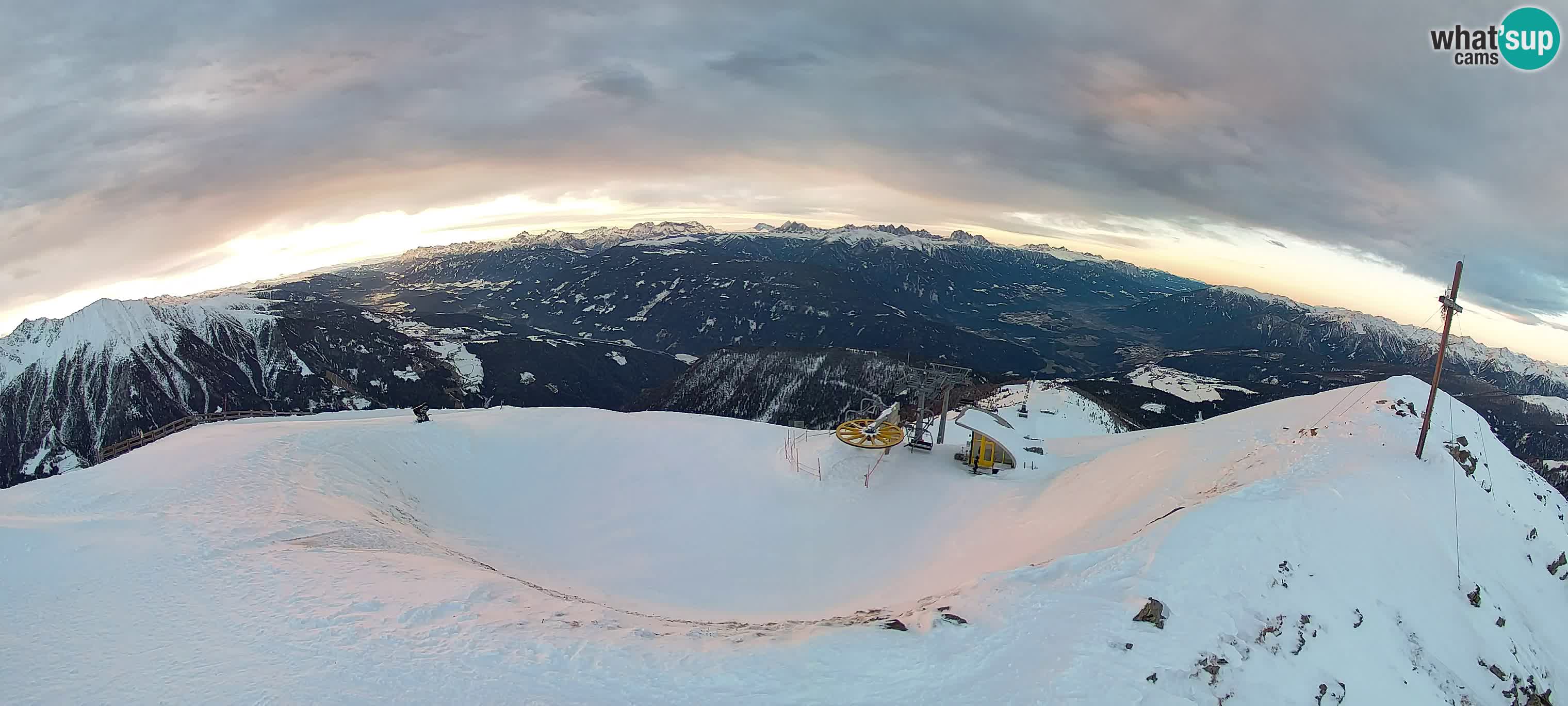Spletna kamera Gitschlift / sedežnica Gitsch – Zgornja postaja (2.512 m)