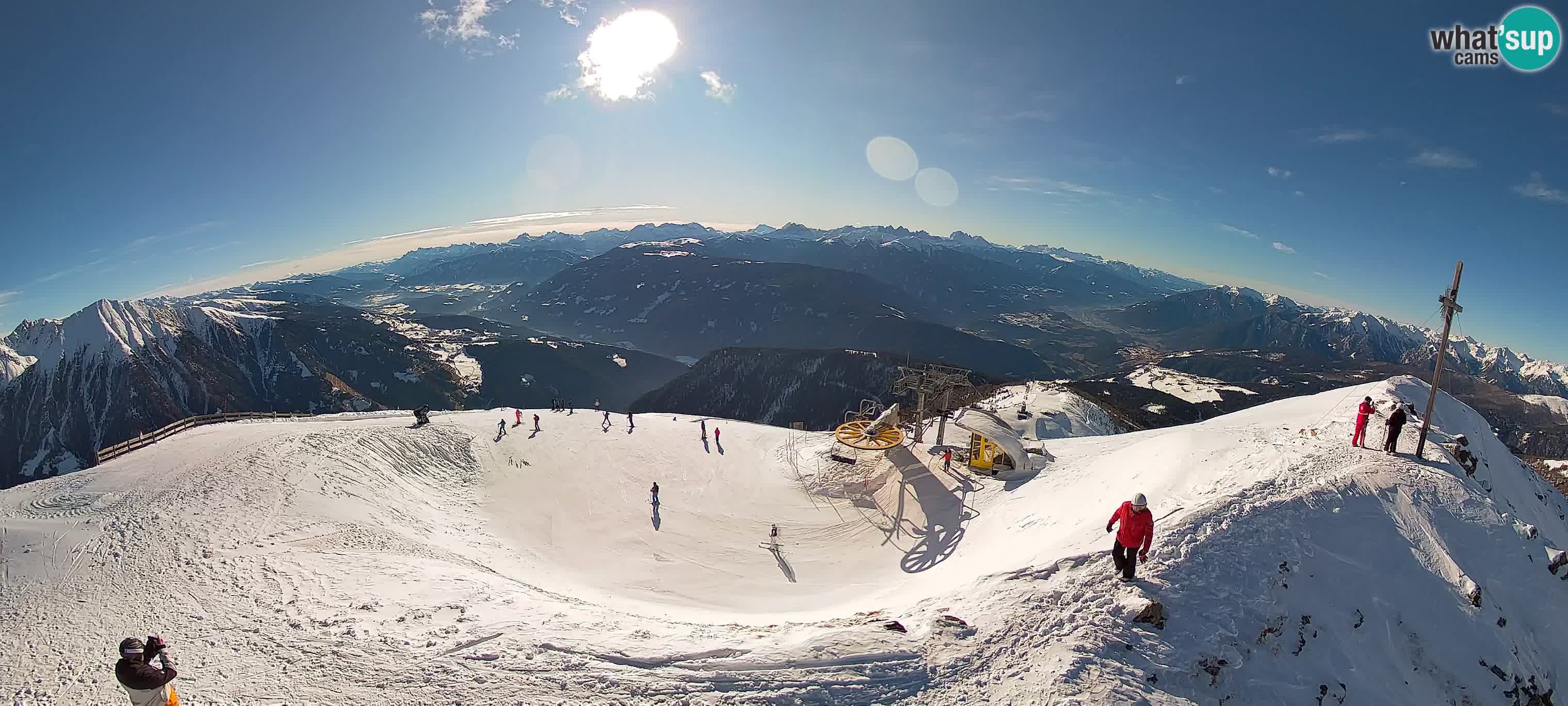 Spletna kamera Gitschlift / sedežnica Gitsch – Zgornja postaja (2.512 m)