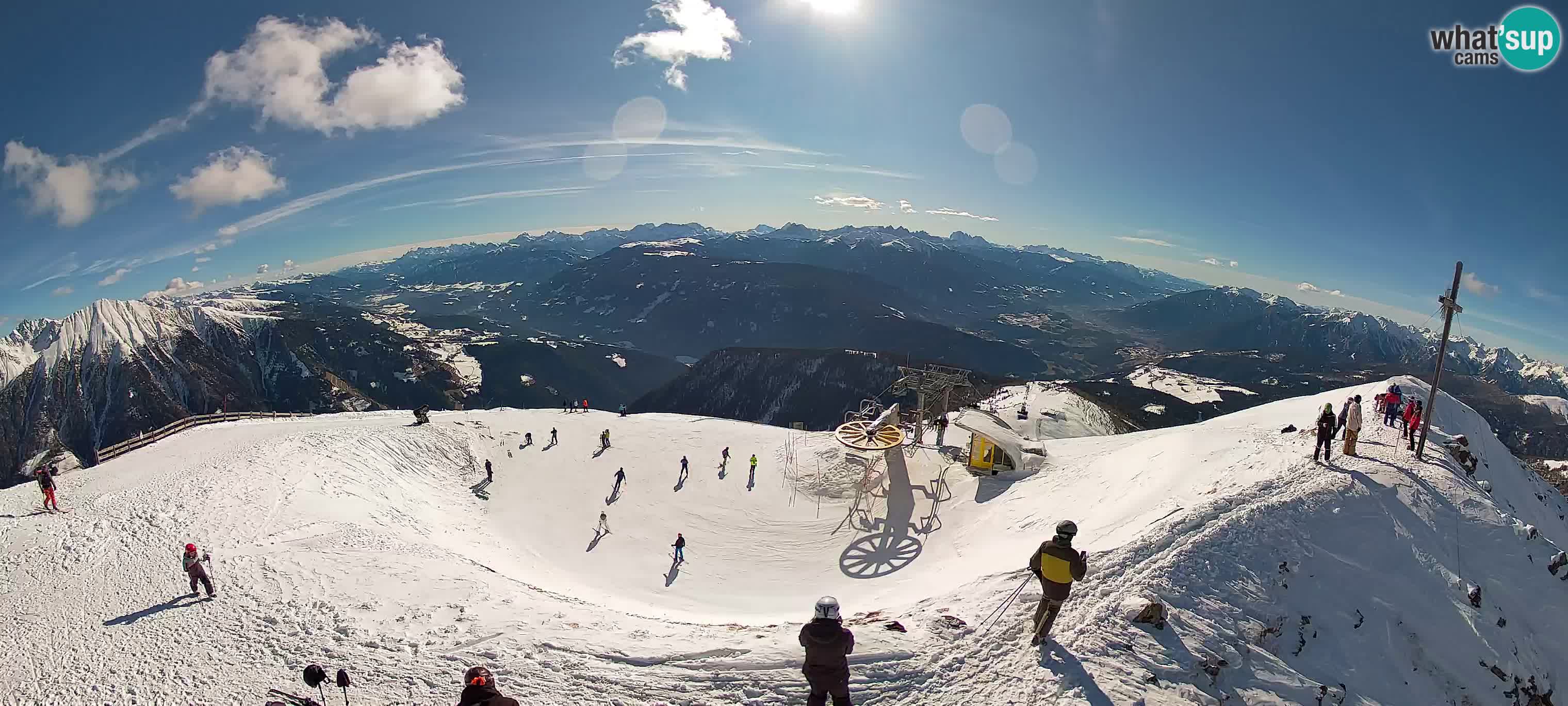 Spletna kamera Gitschlift / sedežnica Gitsch – Zgornja postaja (2.512 m)