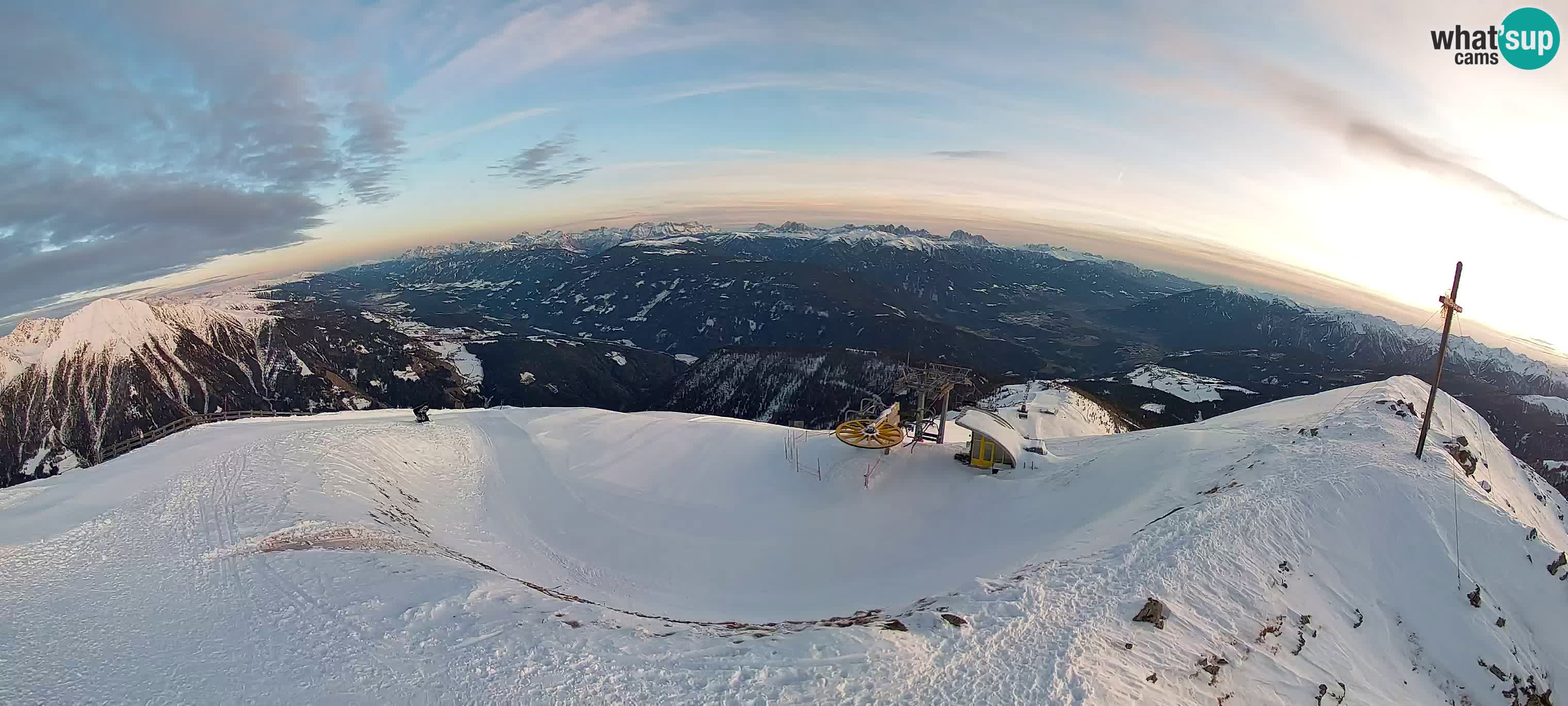 Spletna kamera Gitschlift / sedežnica Gitsch – Zgornja postaja (2.512 m)