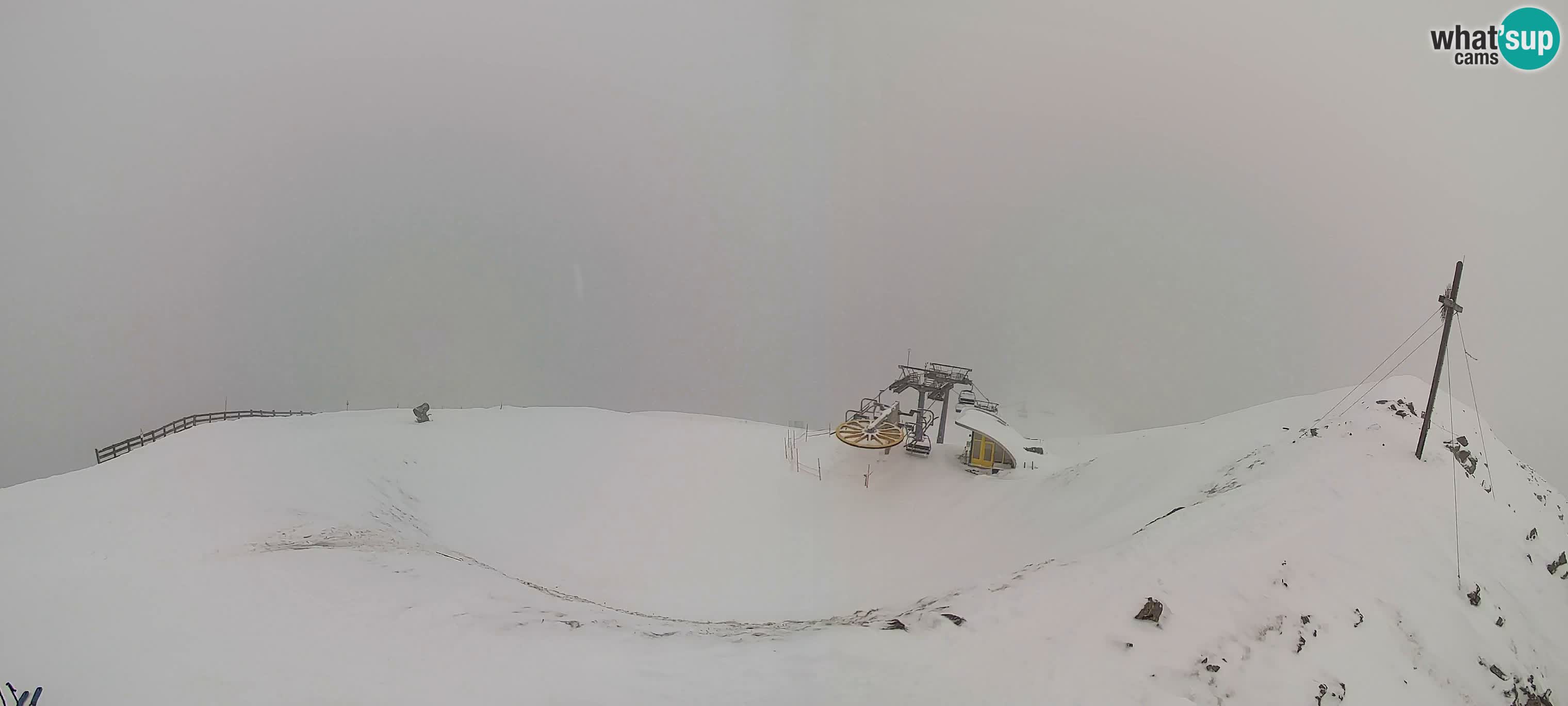 Spletna kamera Gitschlift / sedežnica Gitsch – Zgornja postaja (2.512 m)