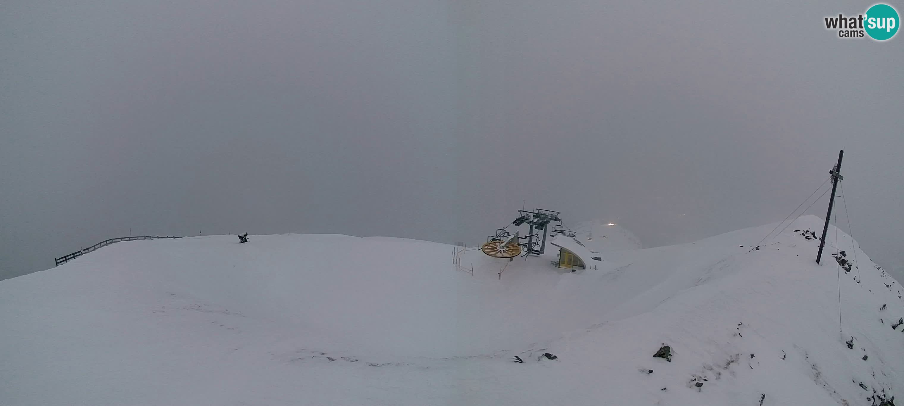 Spletna kamera Gitschlift / sedežnica Gitsch – Zgornja postaja (2.512 m)