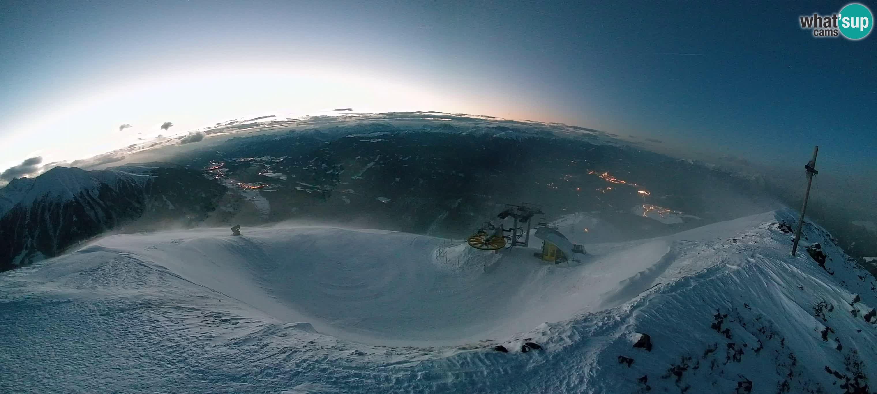 Spletna kamera Gitschlift / sedežnica Gitsch – Zgornja postaja (2.512 m)