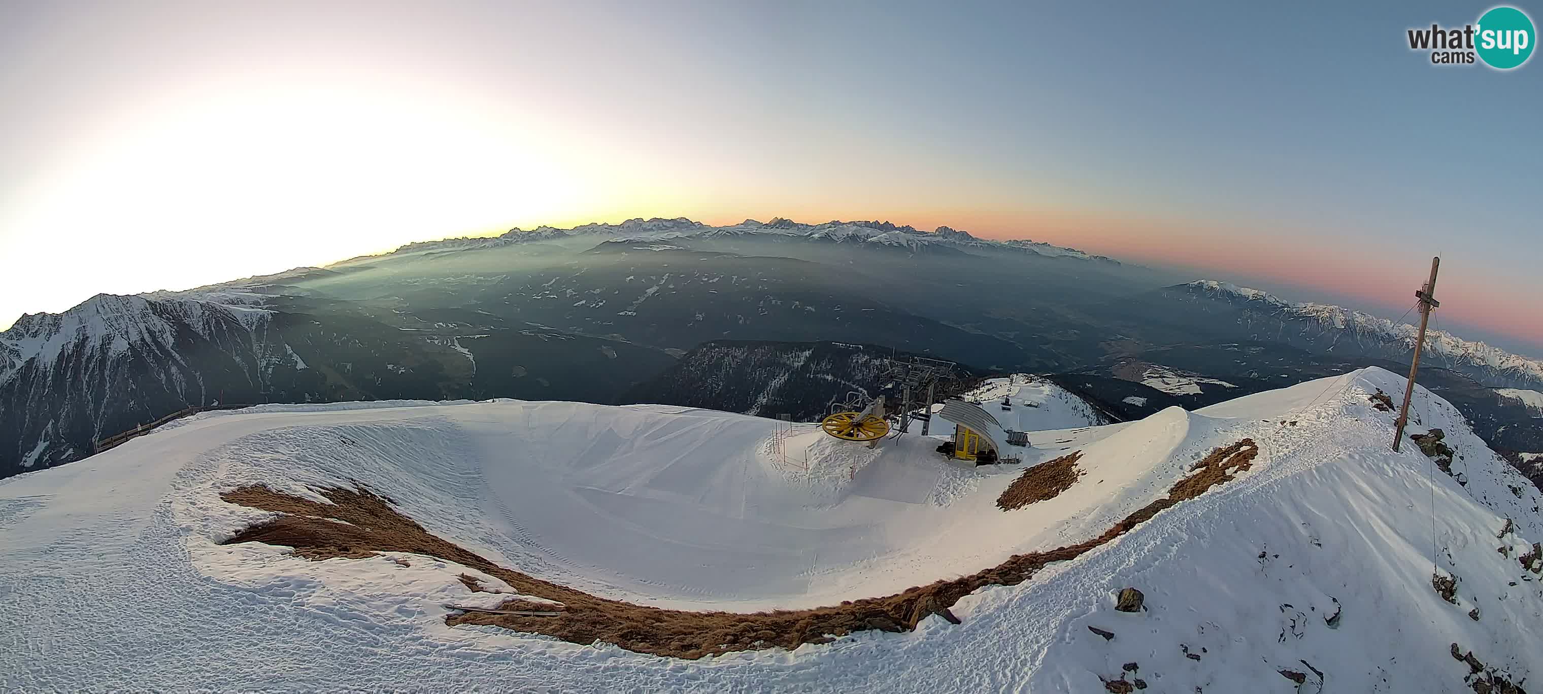 Spletna kamera Gitschlift / sedežnica Gitsch – Zgornja postaja (2.512 m)