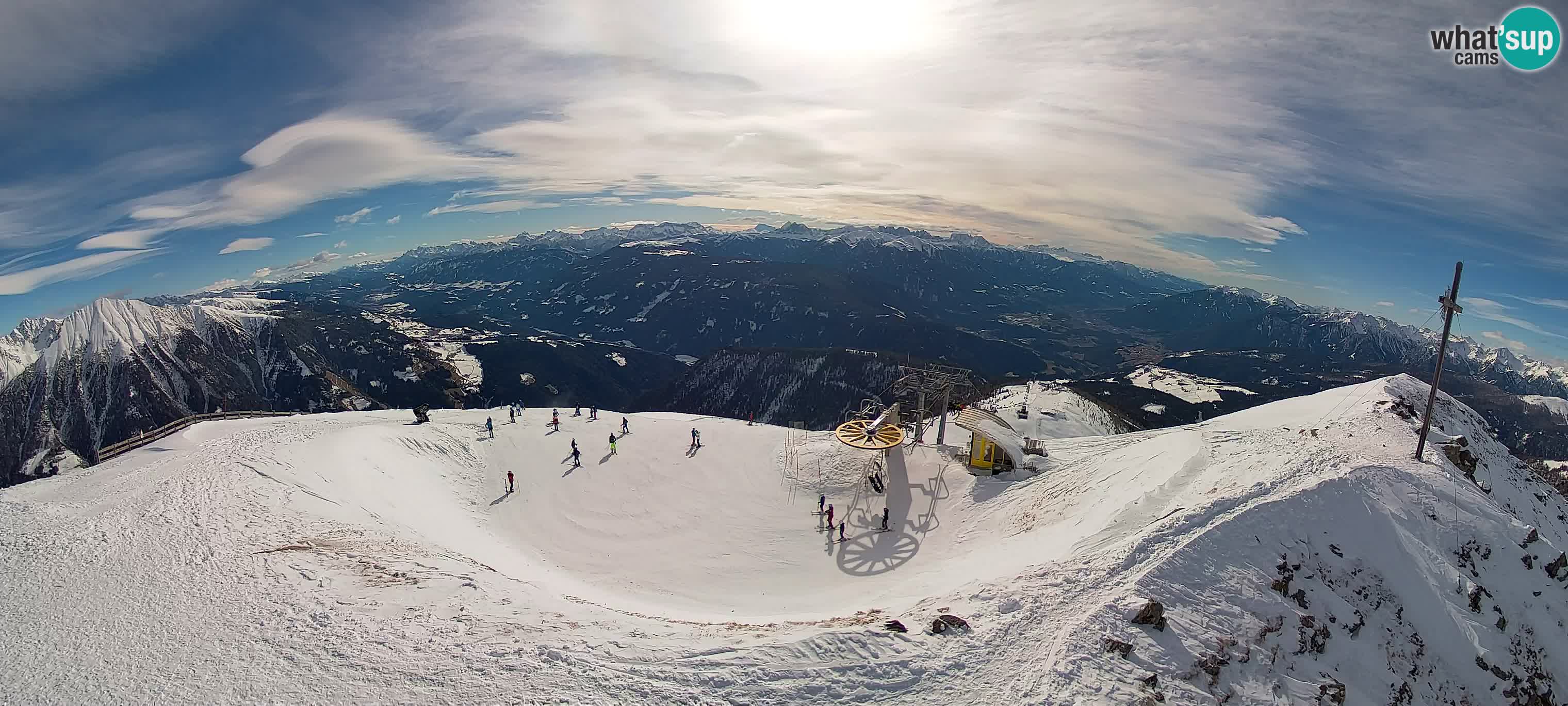 Spletna kamera Gitschlift / sedežnica Gitsch – Zgornja postaja (2.512 m)