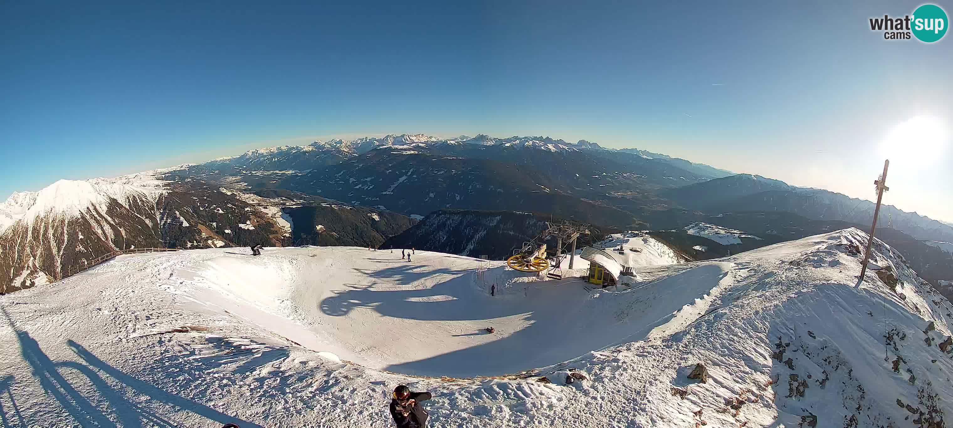Spletna kamera Gitschlift / sedežnica Gitsch – Zgornja postaja (2.512 m)