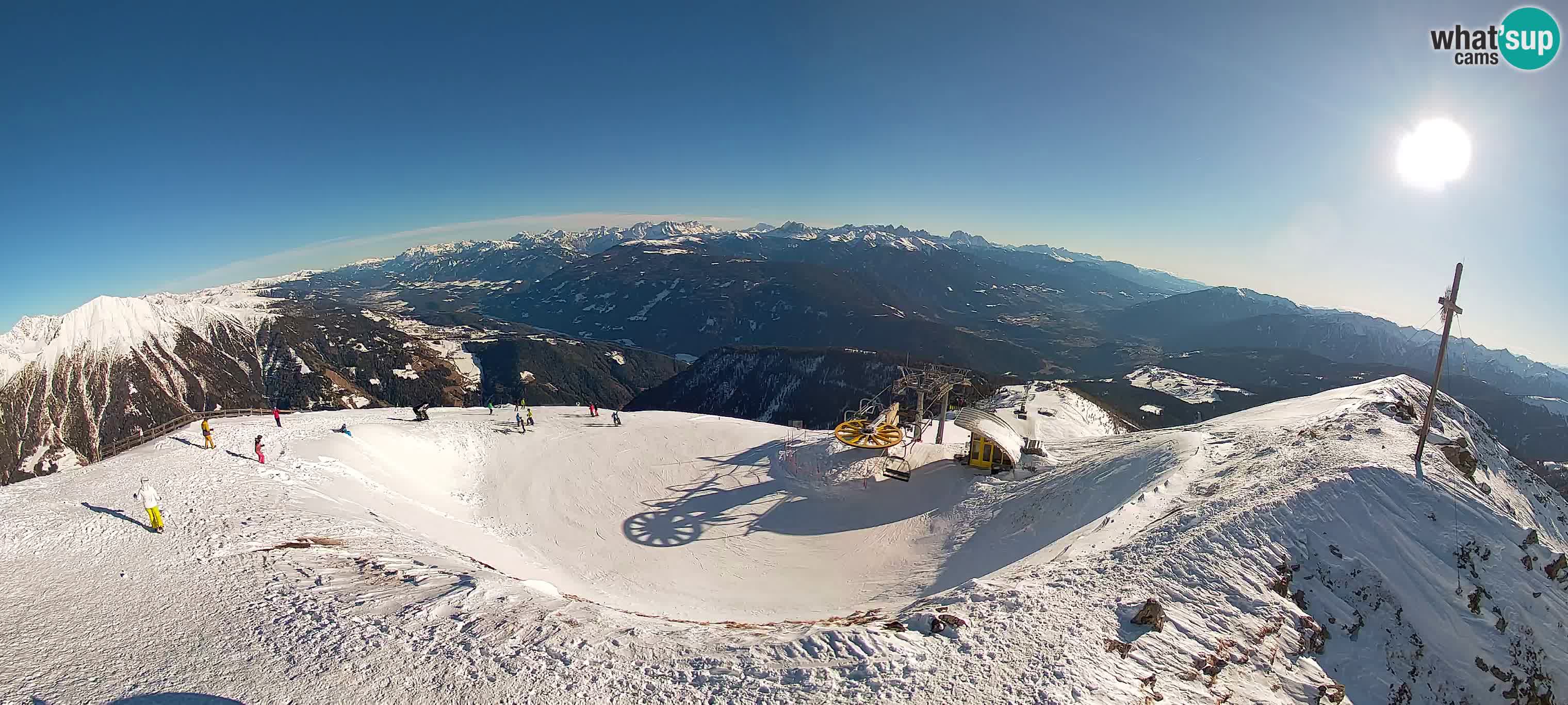 Spletna kamera Gitschlift / sedežnica Gitsch – Zgornja postaja (2.512 m)