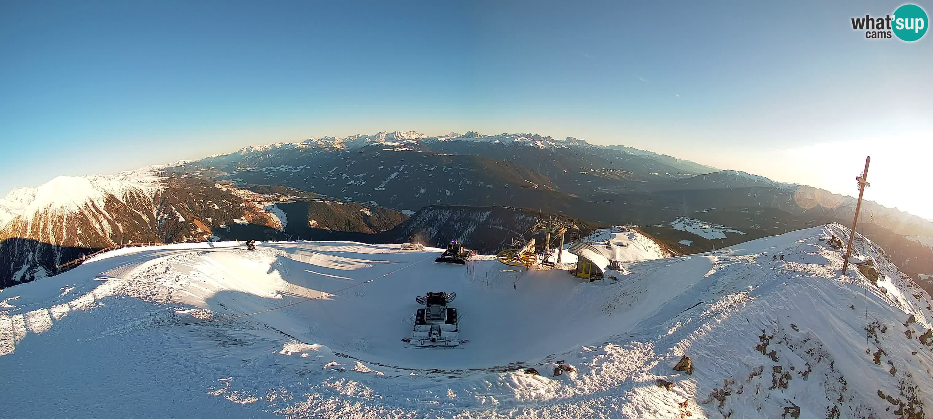 Spletna kamera Gitschlift / sedežnica Gitsch – Zgornja postaja (2.512 m)