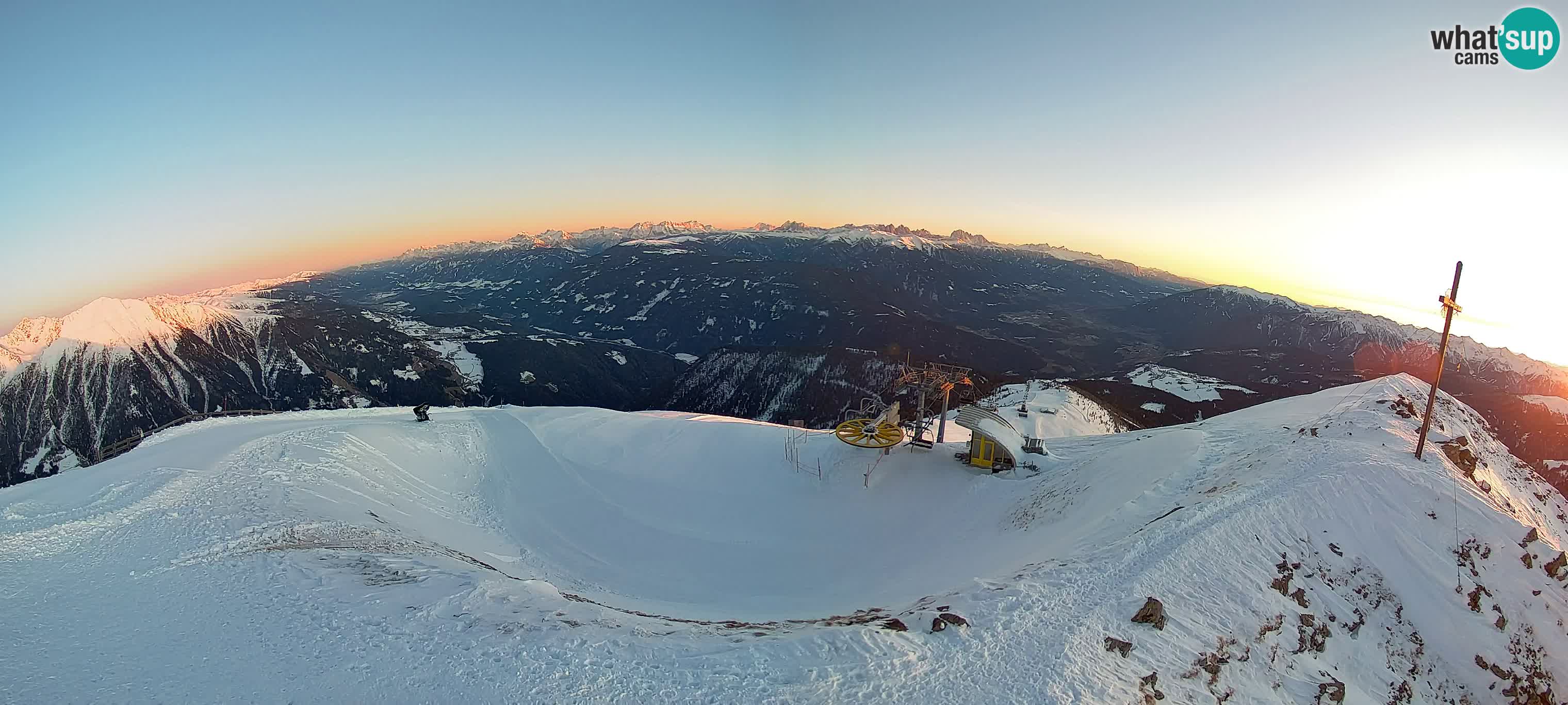 Spletna kamera Gitschlift / sedežnica Gitsch – Zgornja postaja (2.512 m)