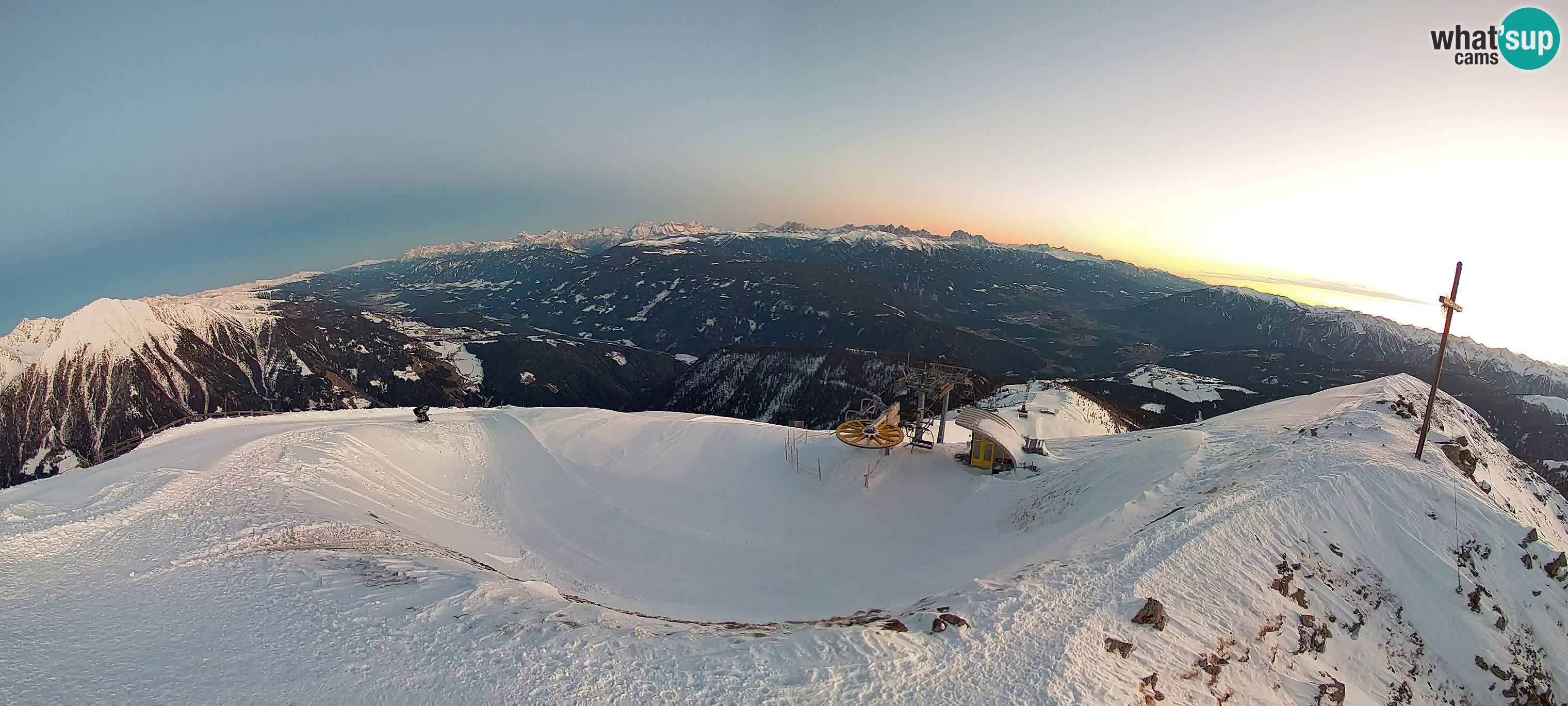 Spletna kamera Gitschlift / sedežnica Gitsch – Zgornja postaja (2.512 m)