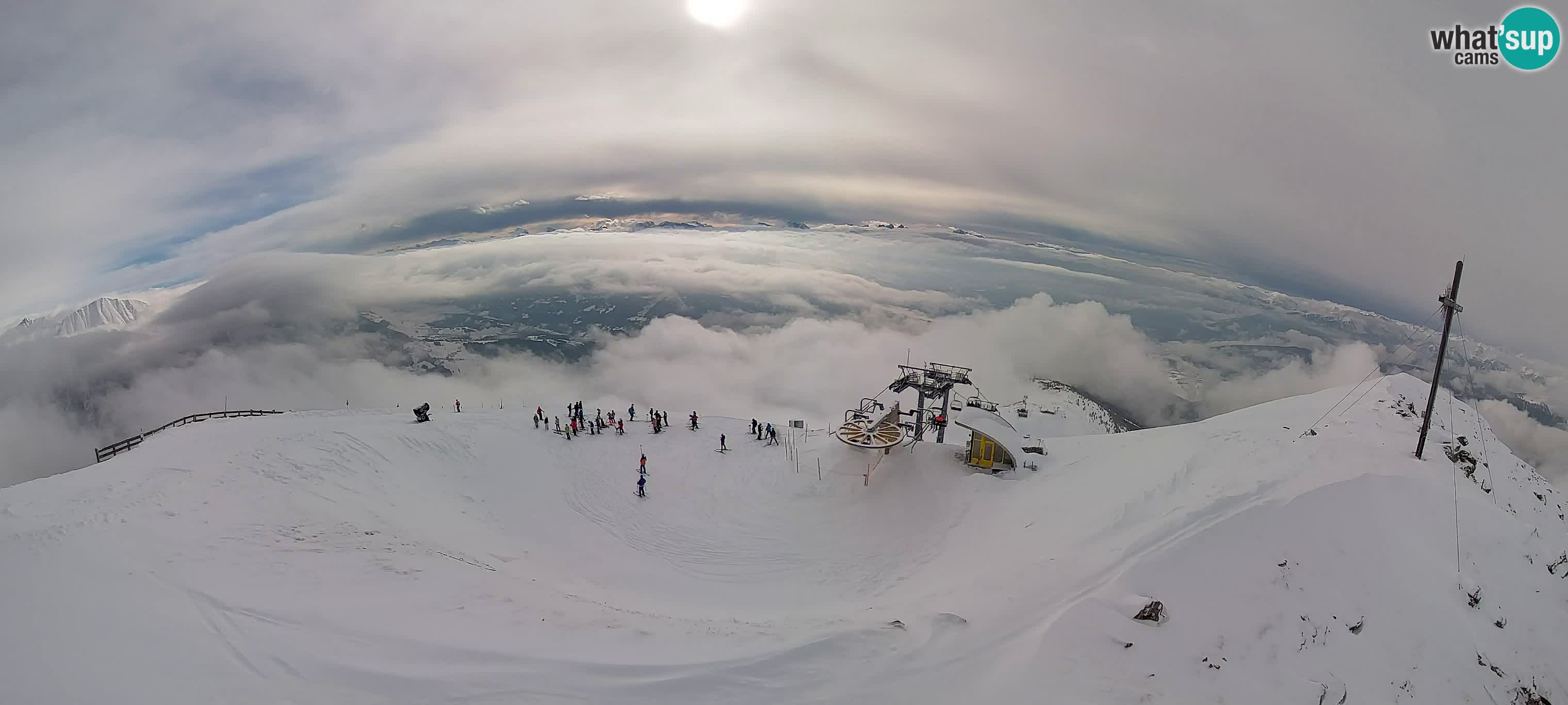 Webcam Gitschlift / Sessellift Gitsch – Bergstation (2.512 m)