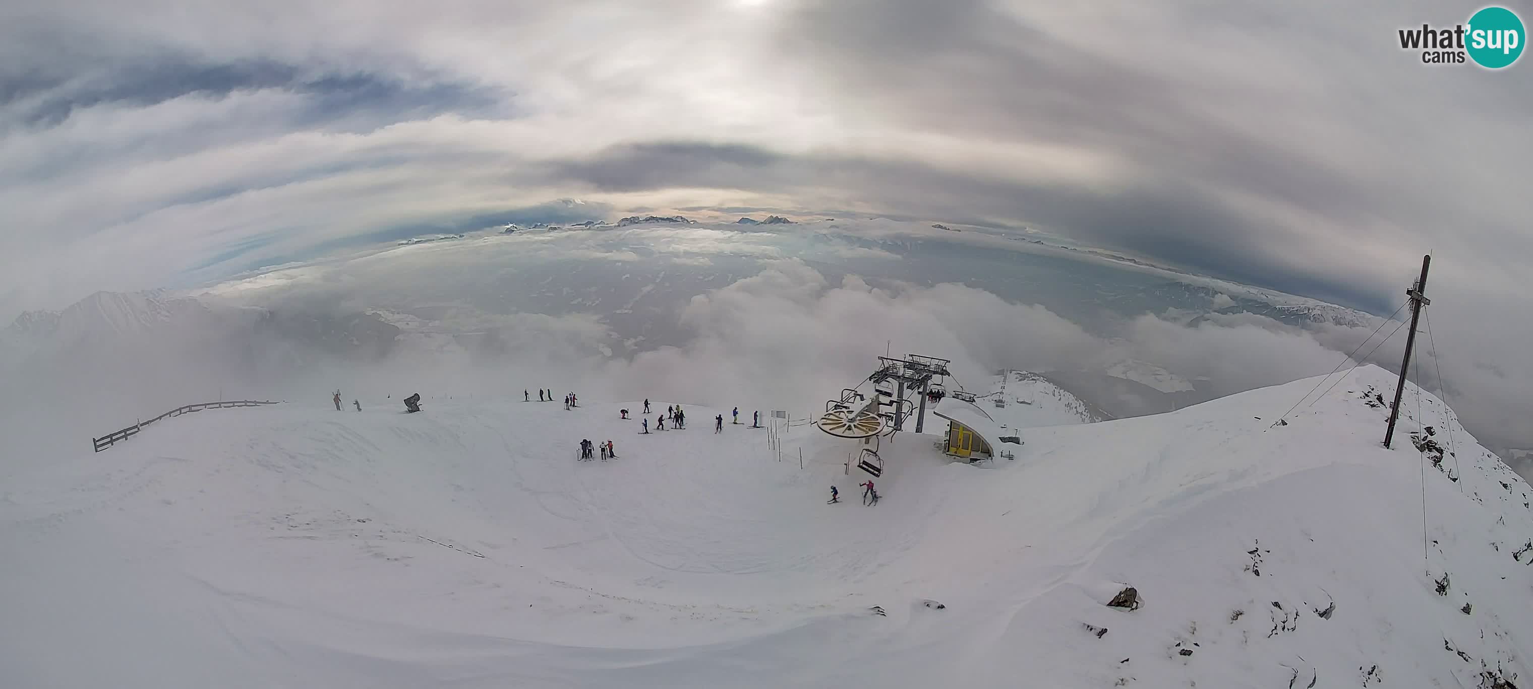 Web kamera Gitschlift / žičara Gitsch – Gornja stanica (2.512 m)