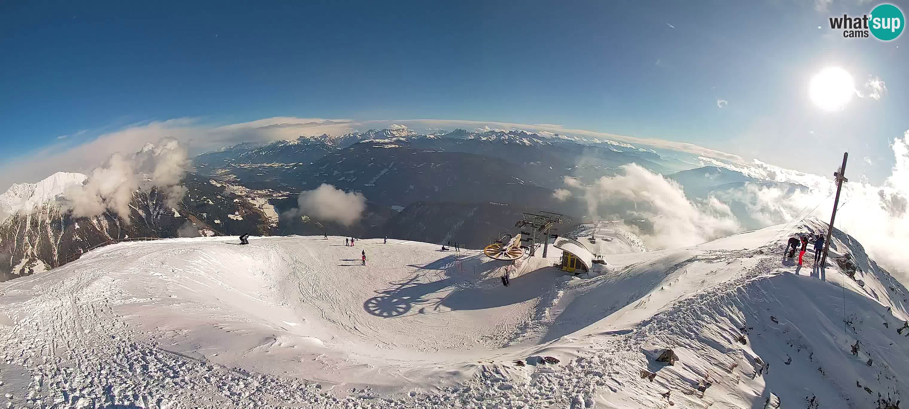 Spletna kamera Gitschlift / sedežnica Gitsch – Zgornja postaja (2.512 m)