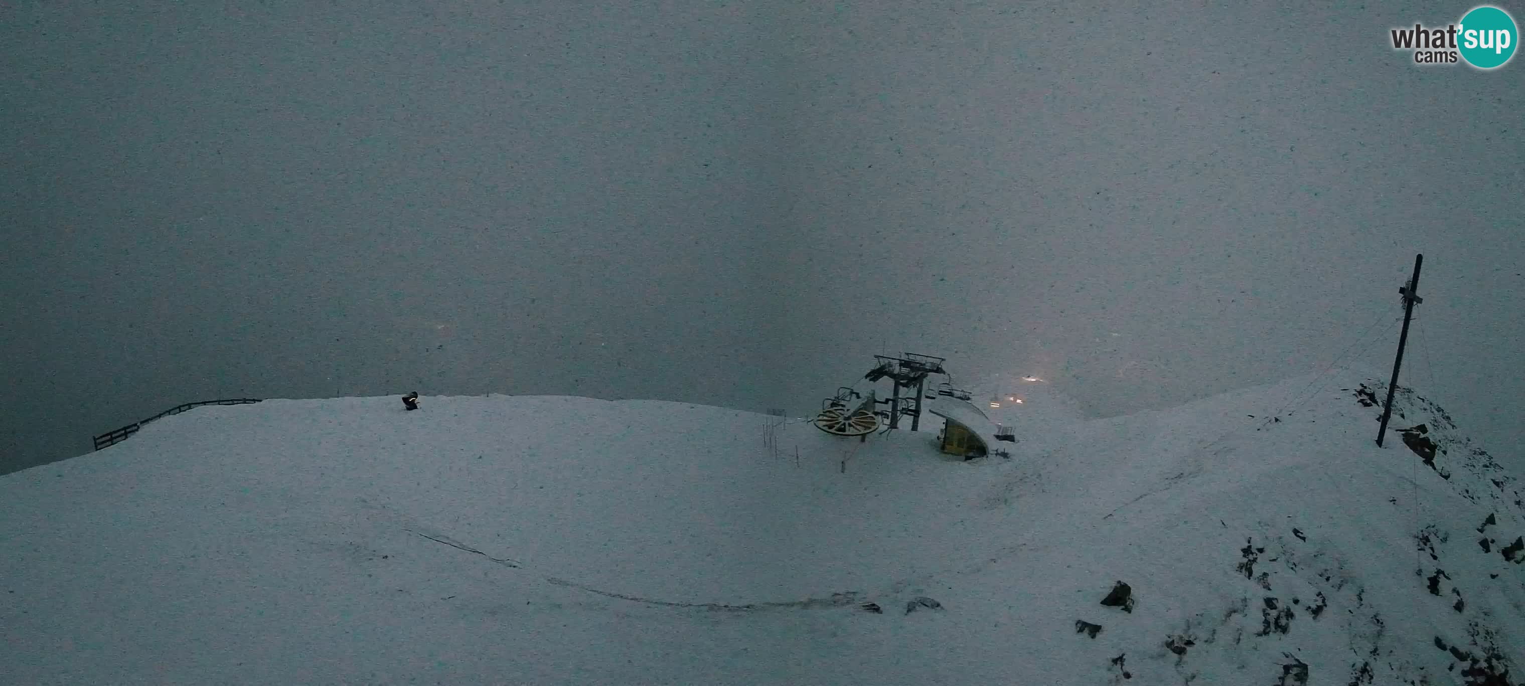 Spletna kamera Gitschlift / sedežnica Gitsch – Zgornja postaja (2.512 m)