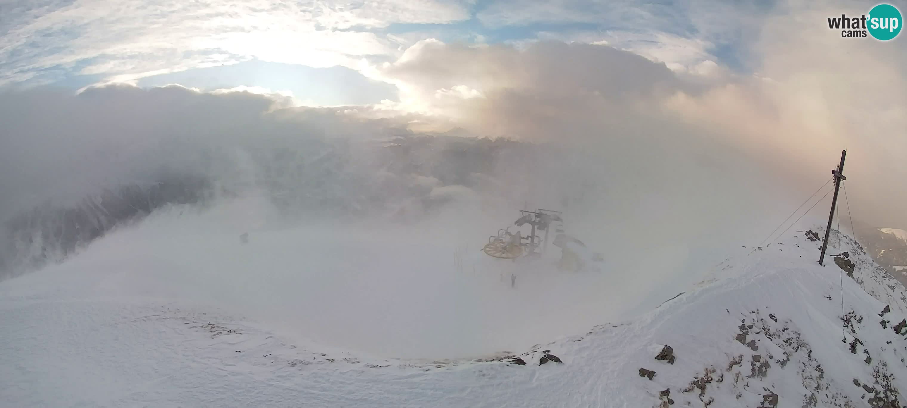 Webcam Gitschlift / telesilla Gitsch – Estación superior (2.512 m)