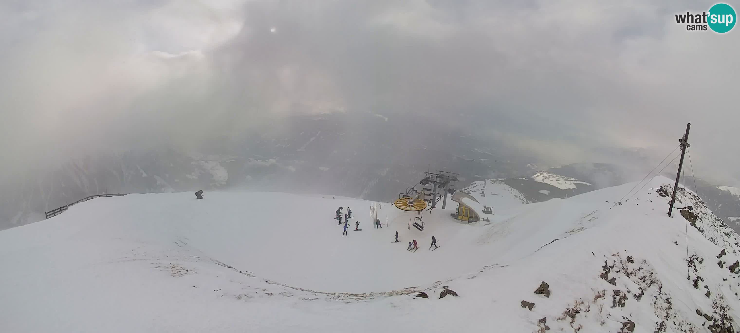 Spletna kamera Gitschlift / sedežnica Gitsch – Zgornja postaja (2.512 m)