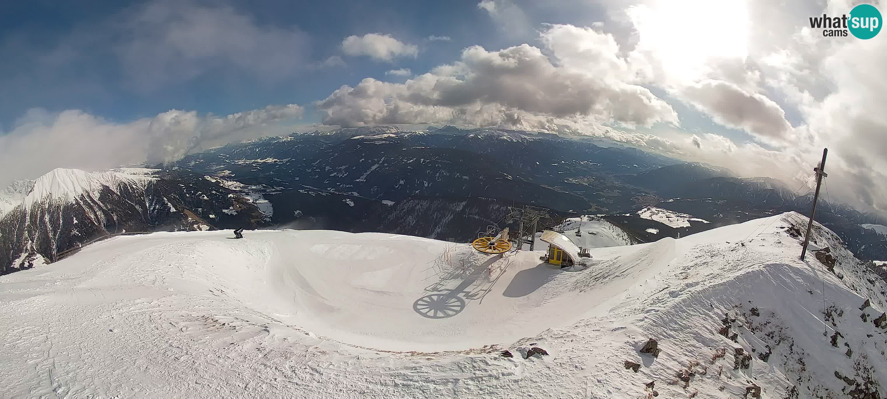Spletna kamera Gitschlift / sedežnica Gitsch – Zgornja postaja (2.512 m)